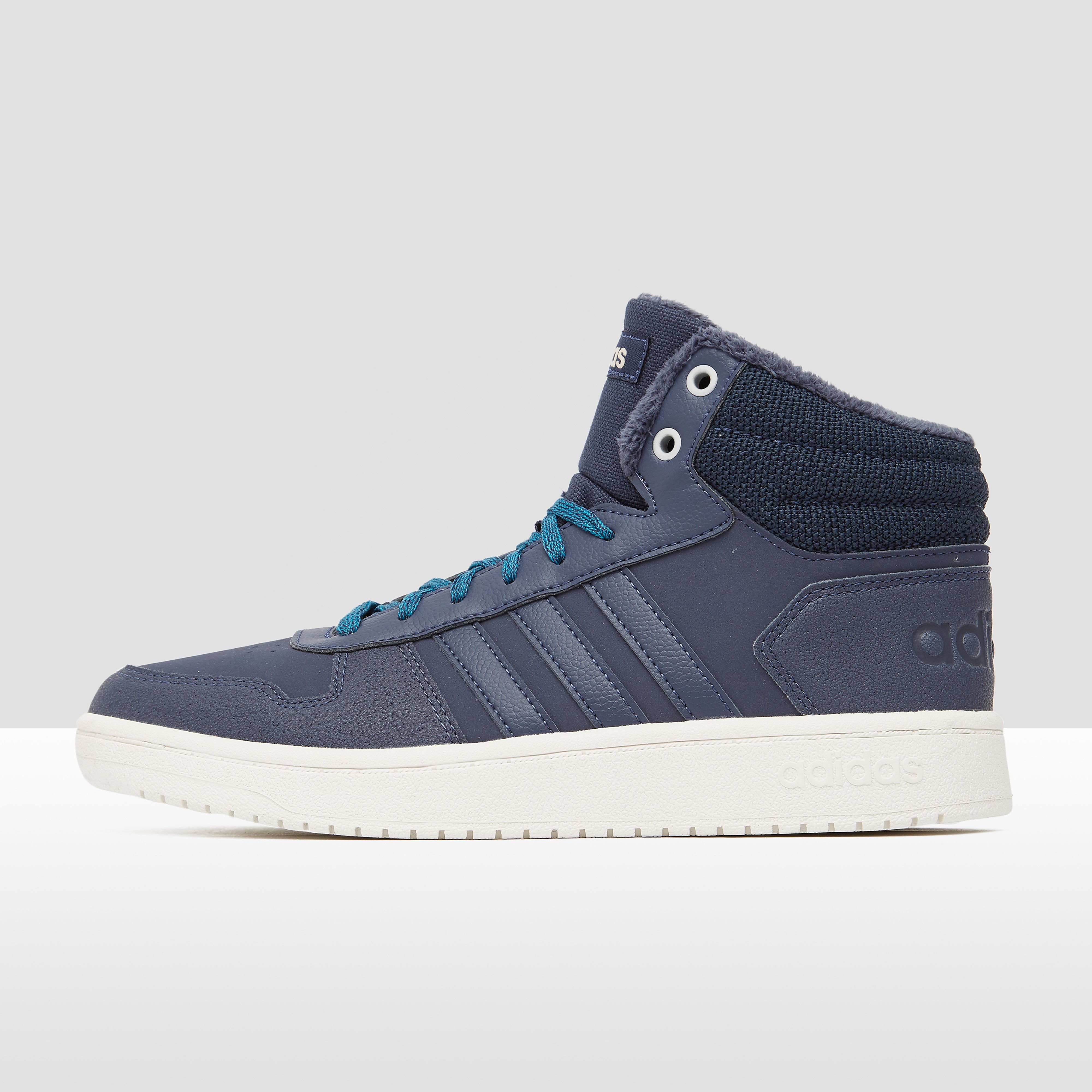 adidas Hoops 2.0 mid sneakers blauw dames Dames