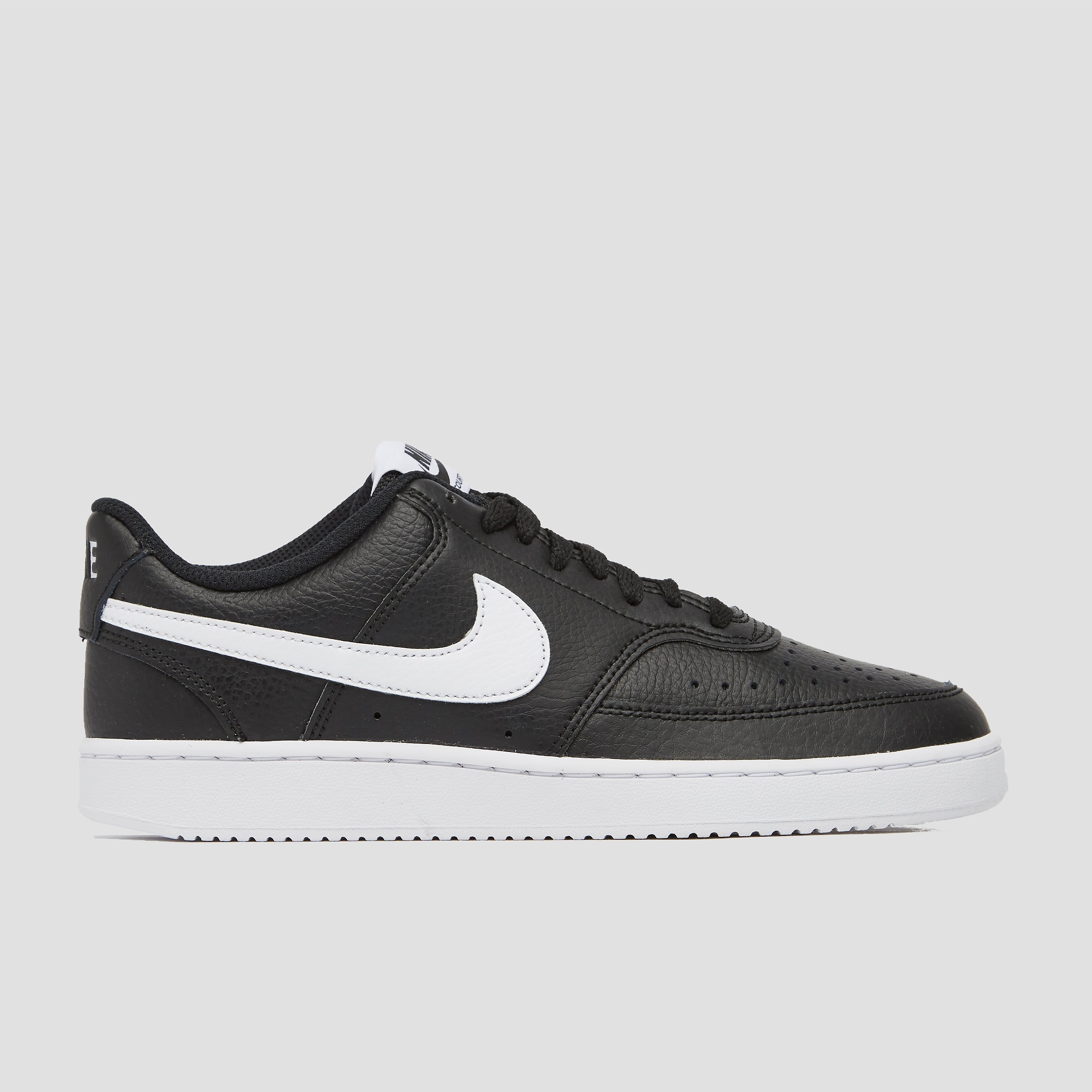 NIKE Court vision low sneakers zwart/wit dames Dames