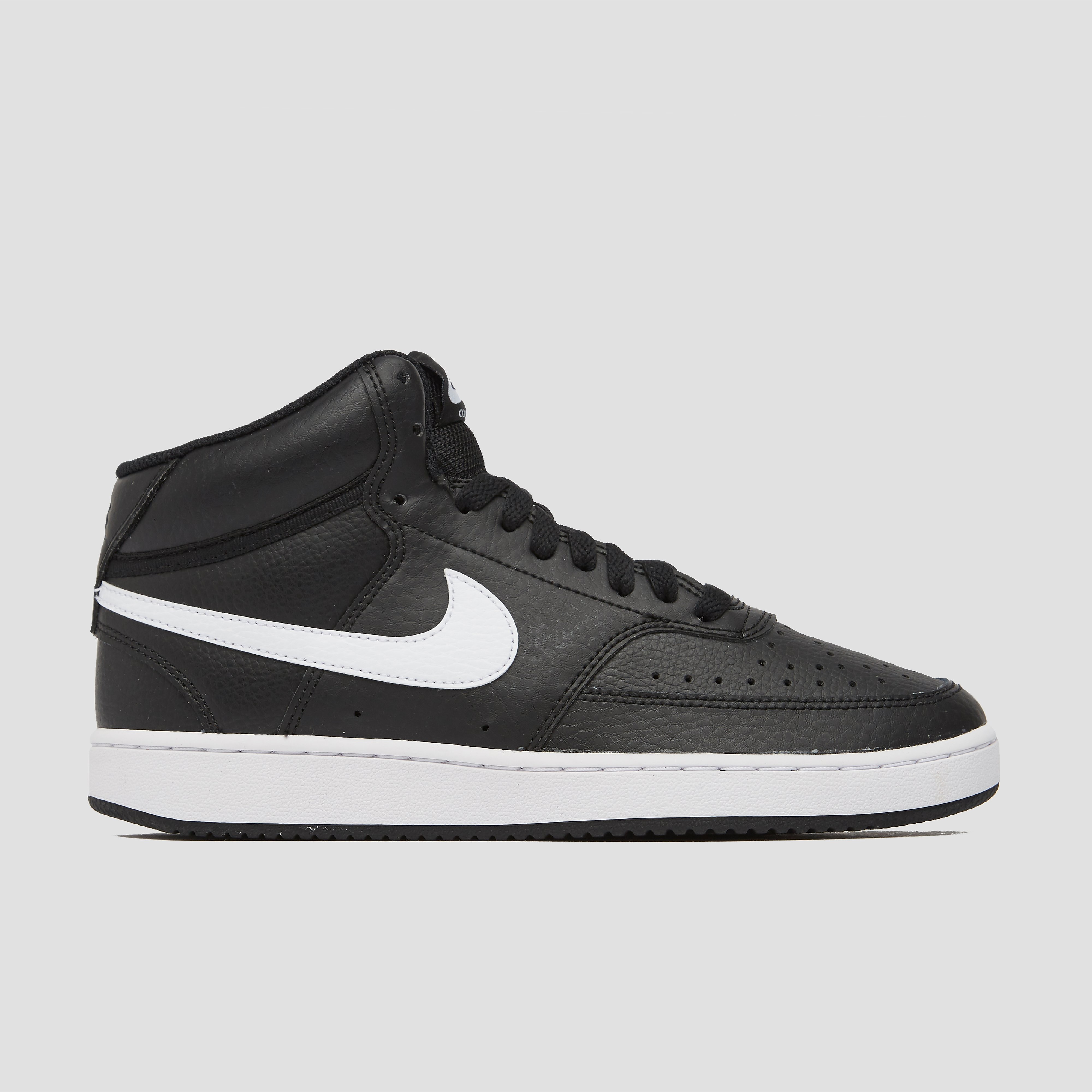 NIKE Court vision mid sneakers zwart/wit dames Dames