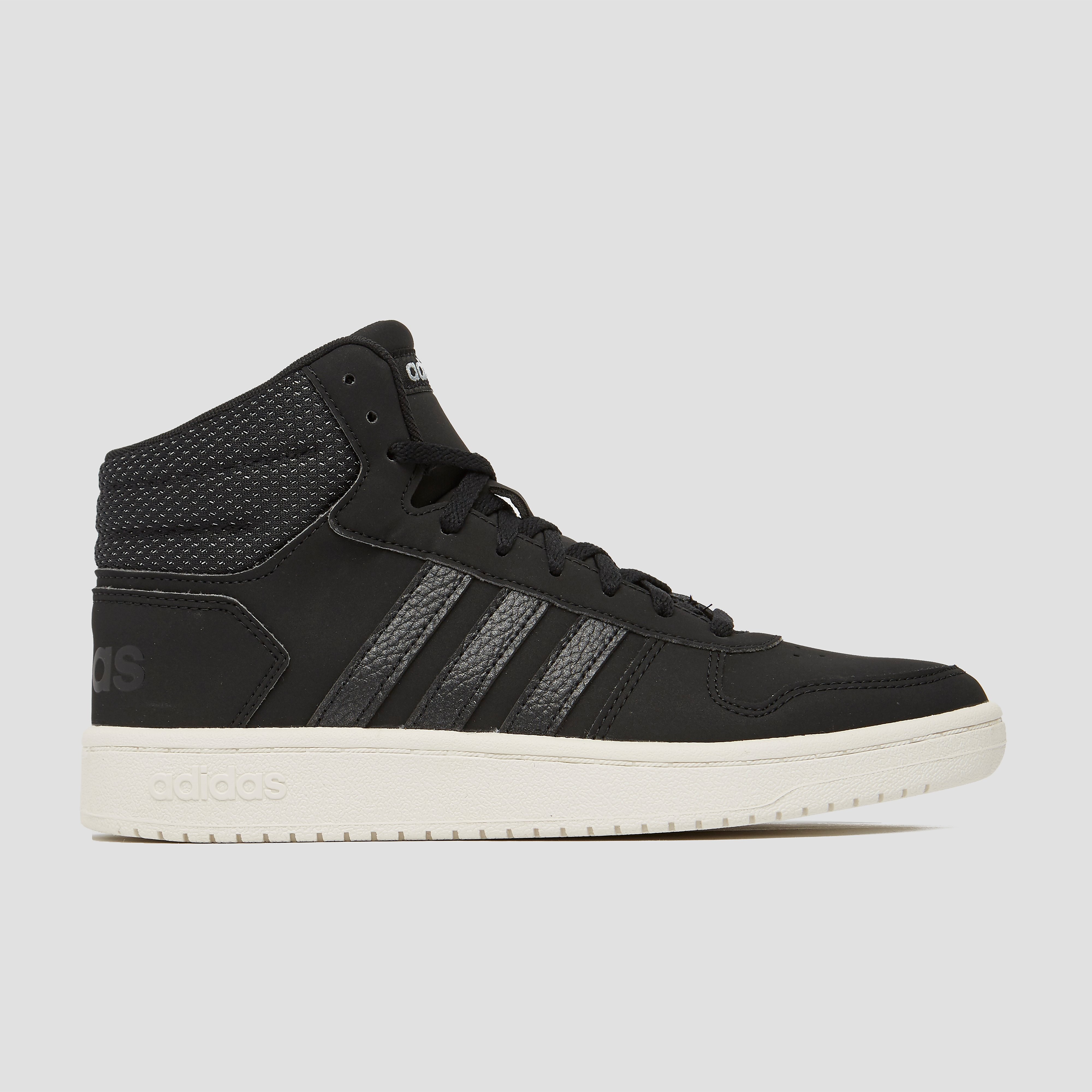 Adidas Hoops 2 0 Mid Sneakers Zwart Dames Dames Gymnastiekwinkel Nl
