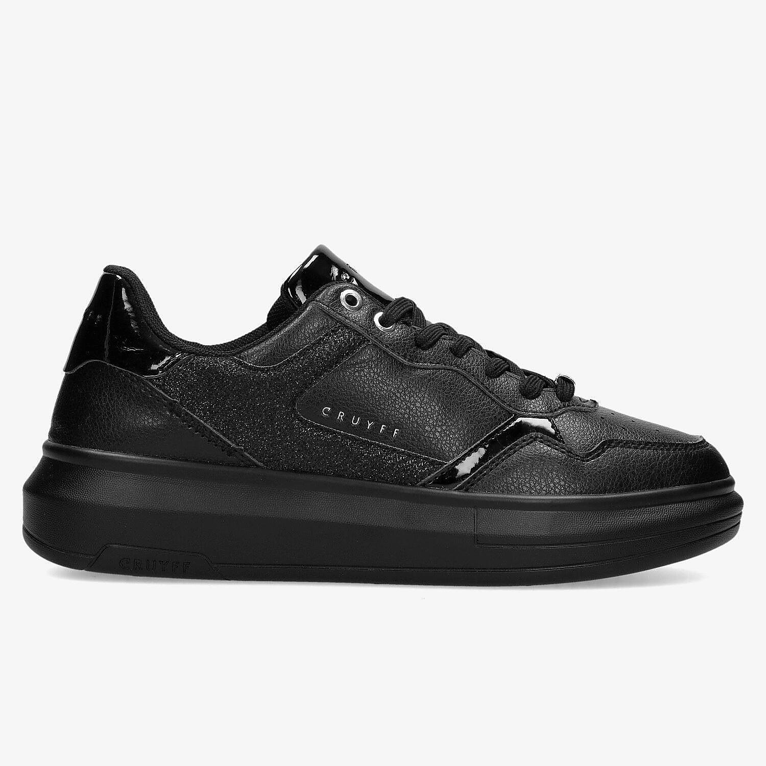 Cruyff Pace Court dames sneaker - Zwart - Maat 39