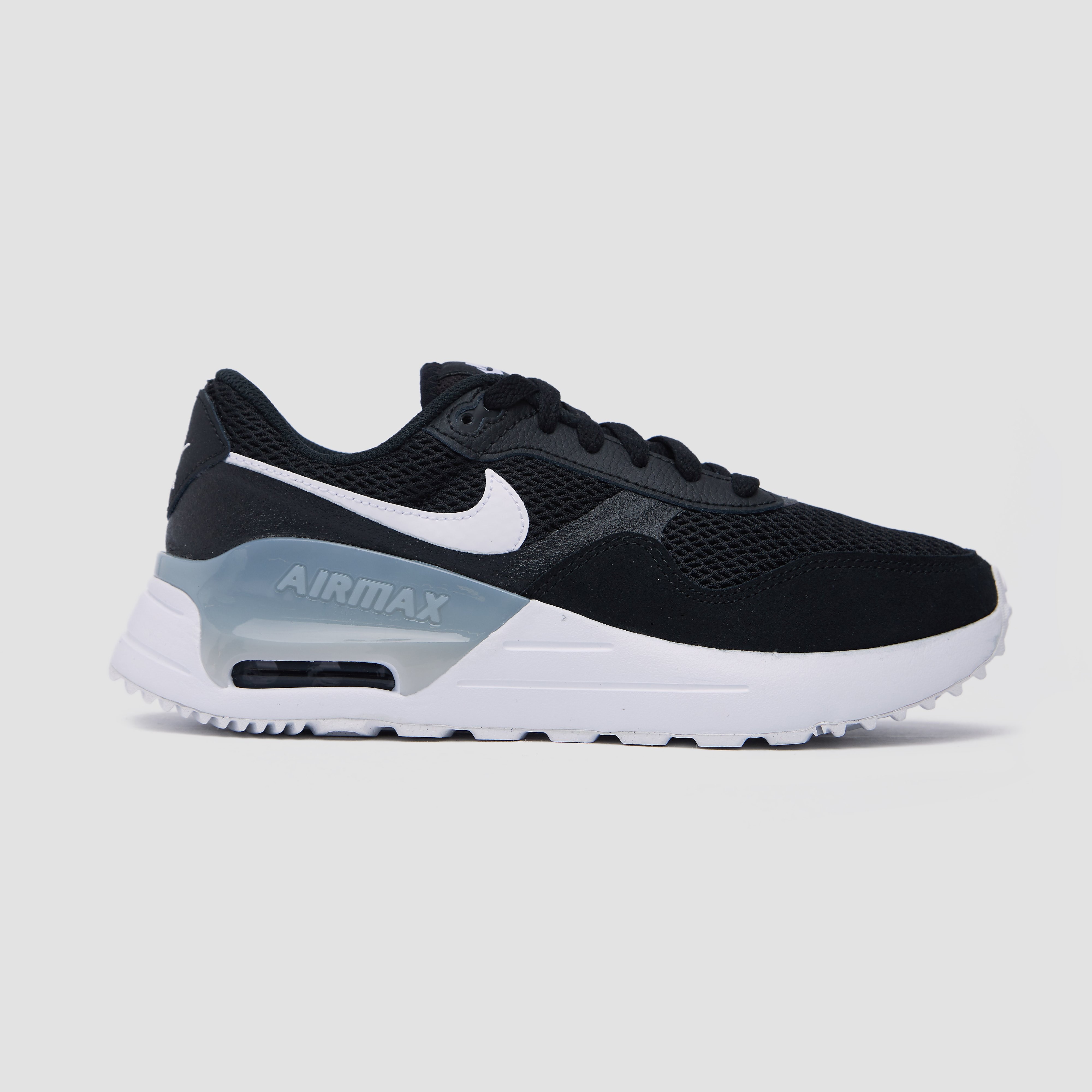 Nike Nike air max system sneakers zwart/wit dames dames