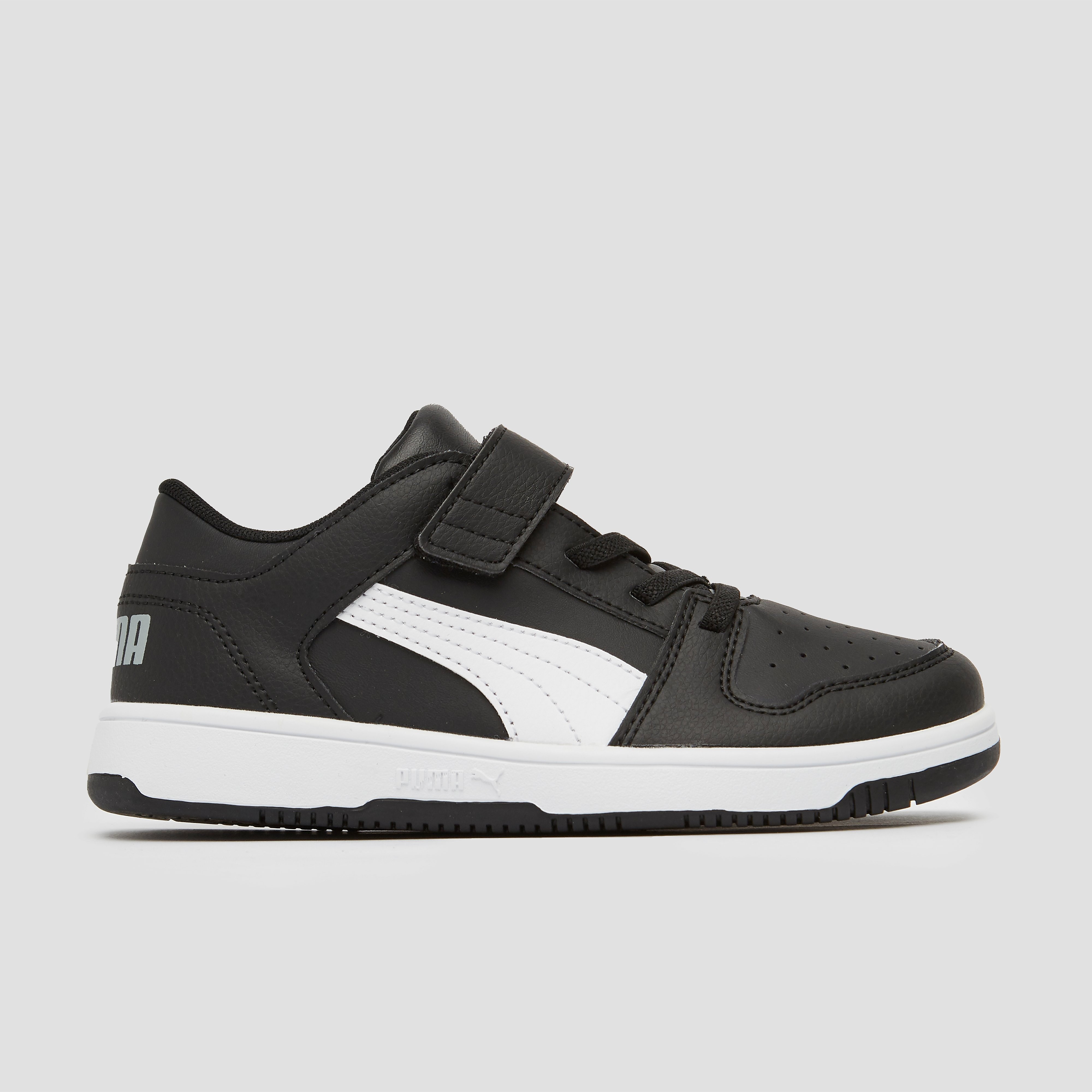 PUMA Rebound lace up low sneakers zwart kinderen Kinderen