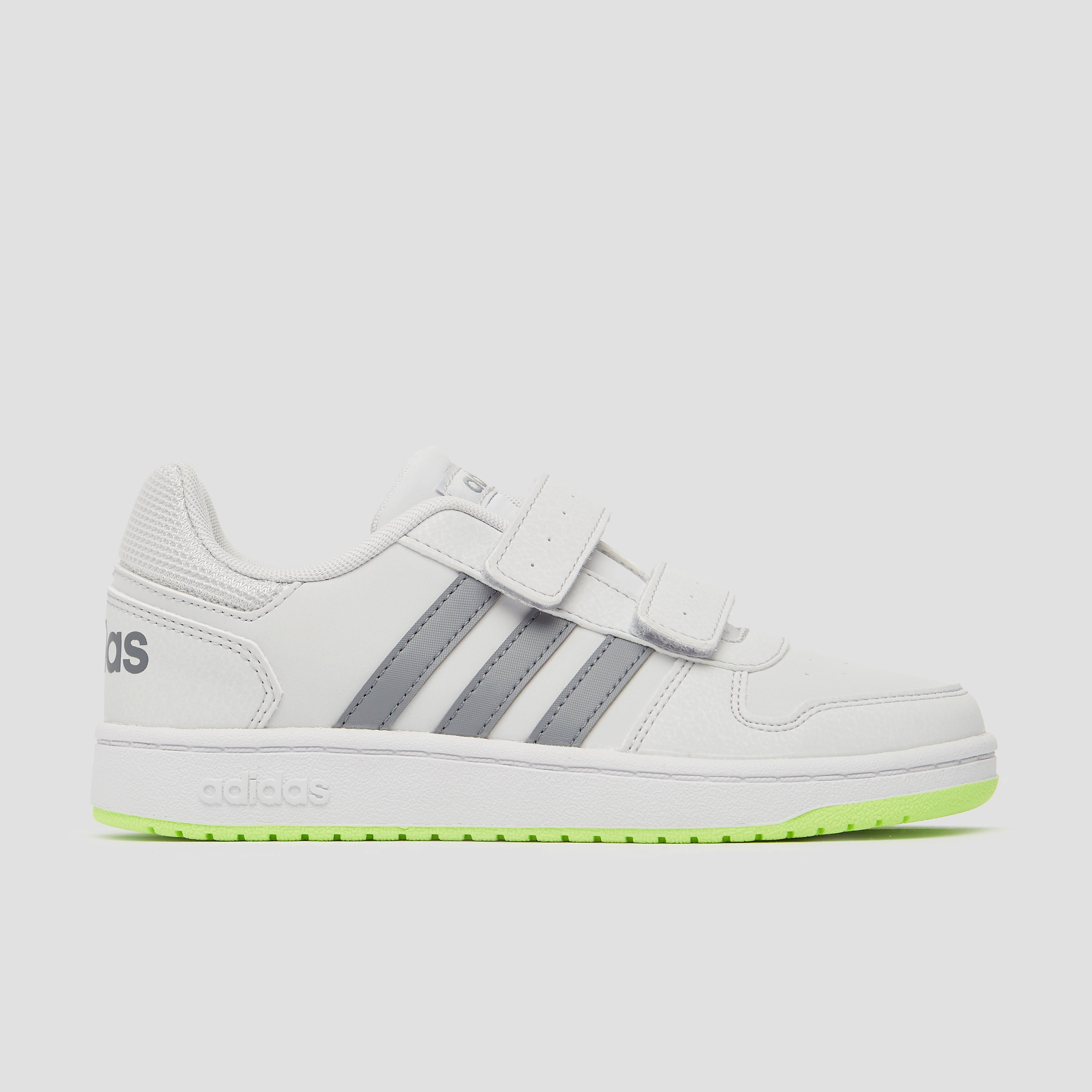 adidas Hoops 2.0 sneakers wit/grijs kinderen Kinderen