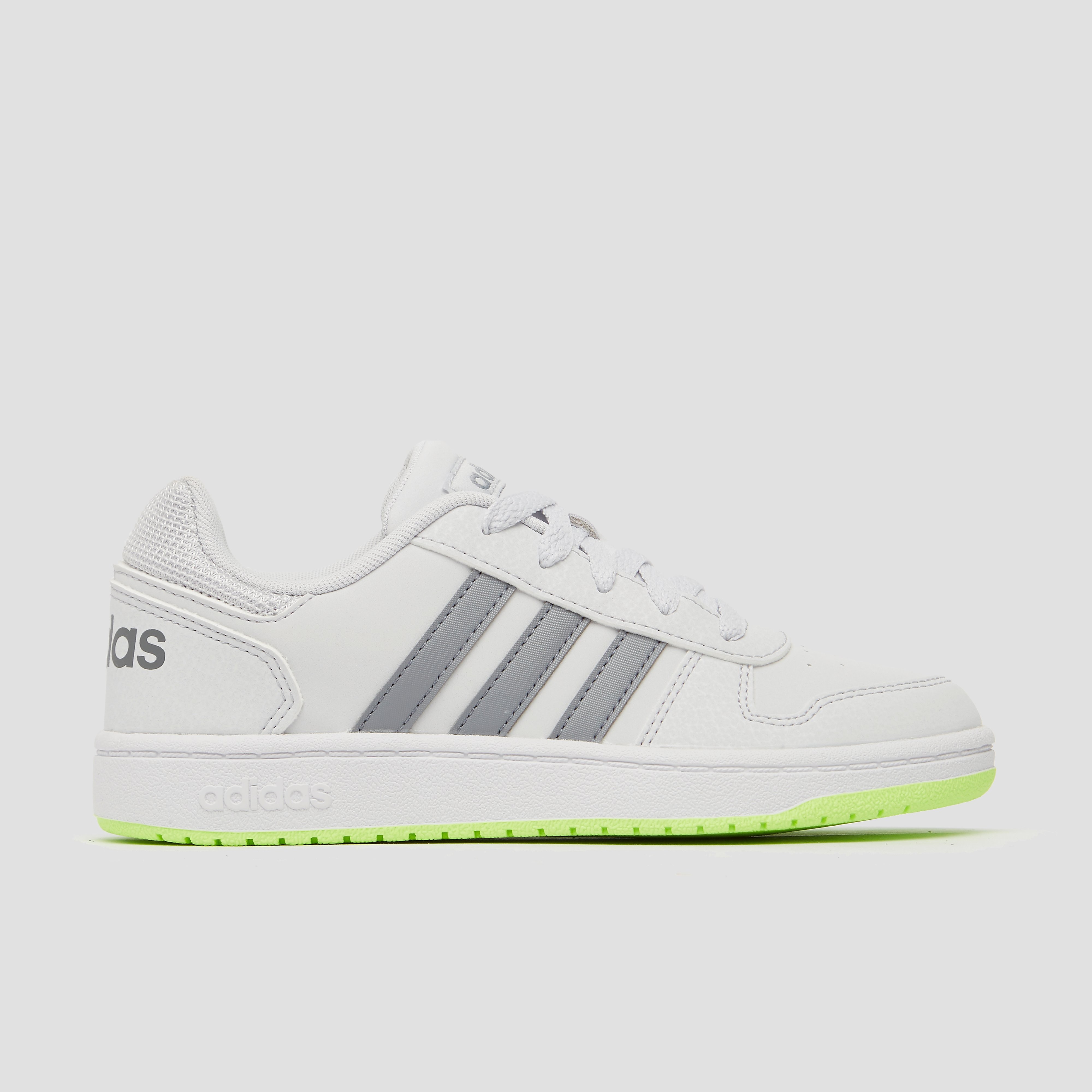 adidas Hoops 2.0 sneakers wit/grijs kinderen Kinderen