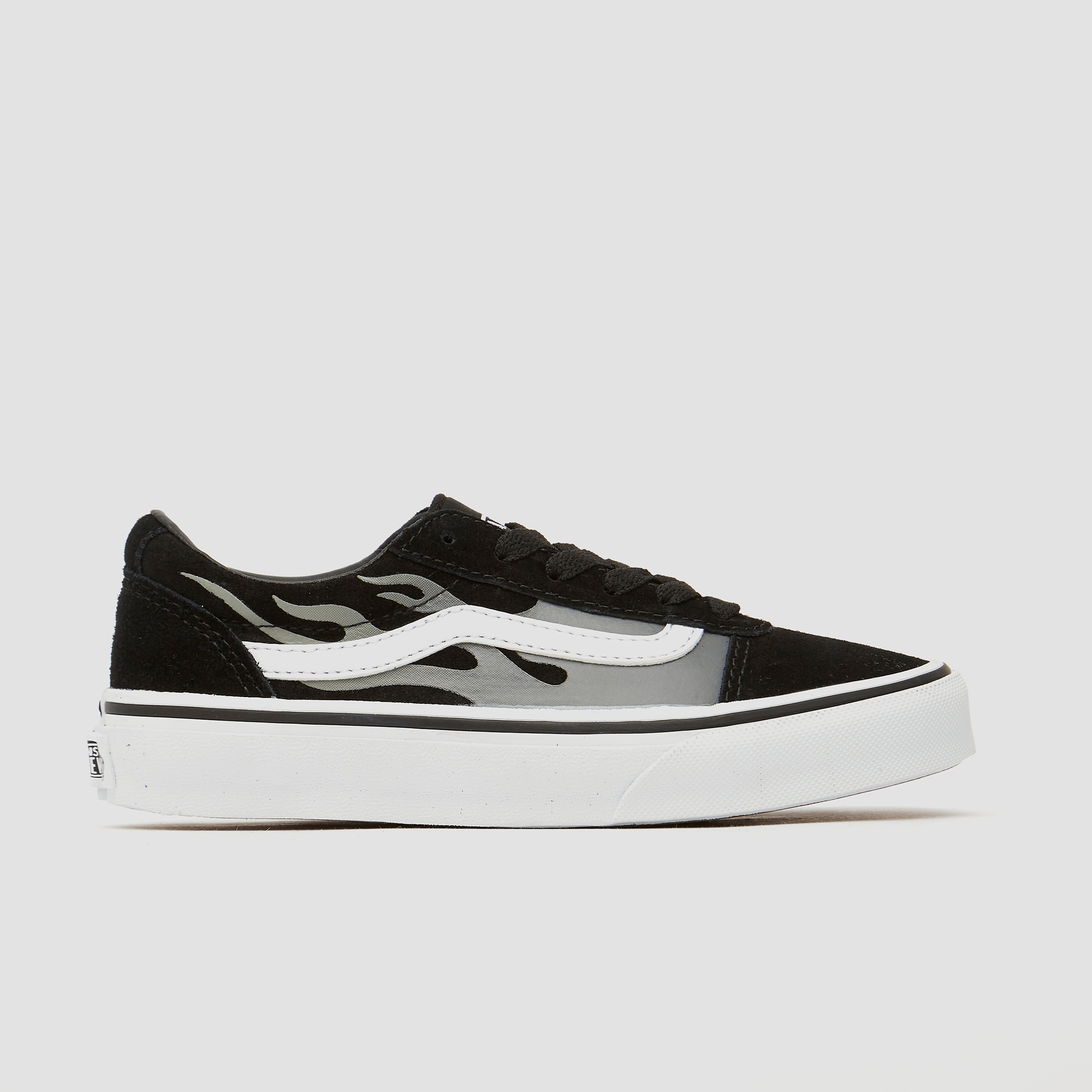 Vans YT Ward Sneakers Suede Flame Black White