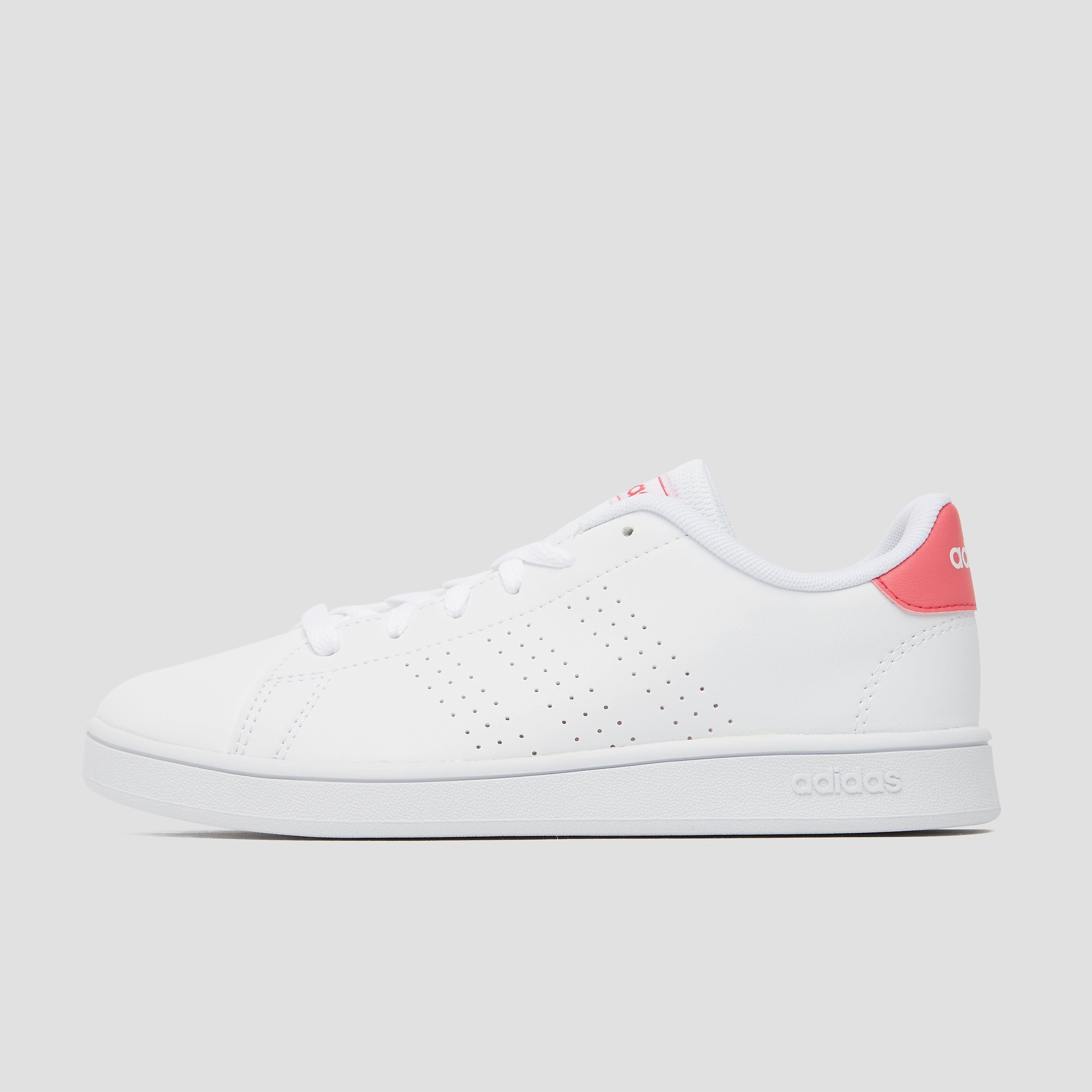 adidas Advantage sneakers wit/roze kinderen Kinderen