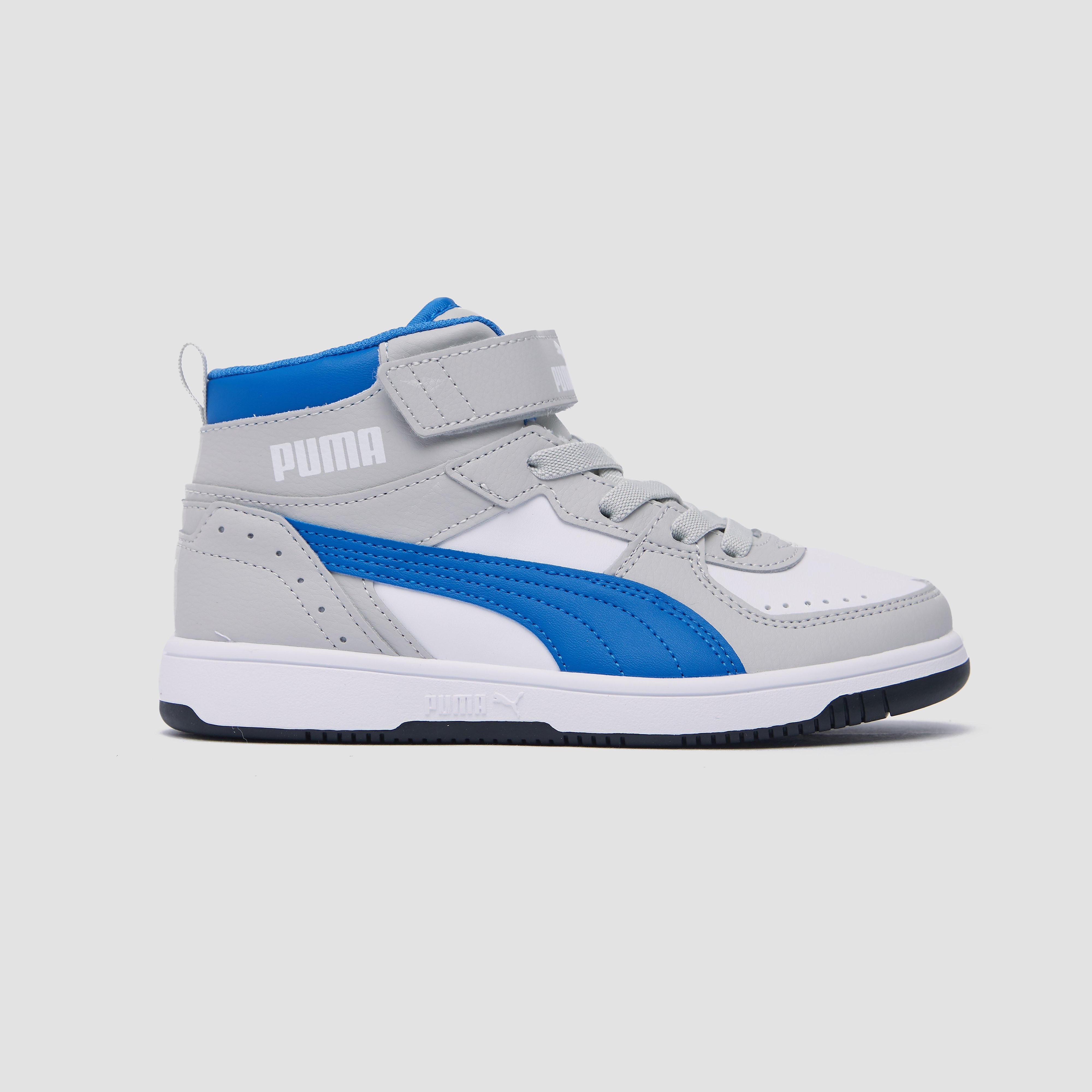 Puma Rebound Joy Ac Sneakers Grijs/Blauw Kinderen - Maat 29