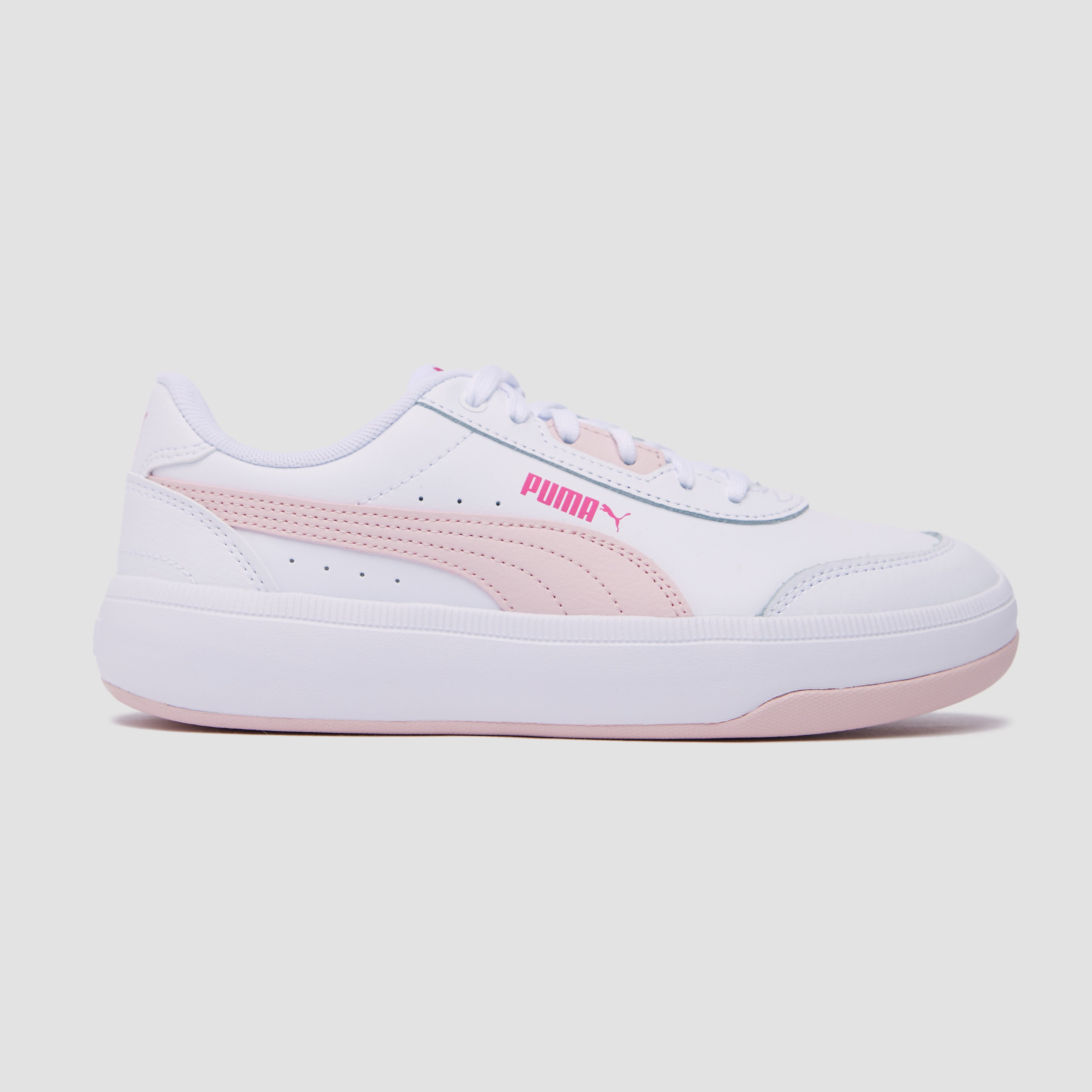 Puma Tori Sneakers Wit/Roze Kinderen - Maat 39