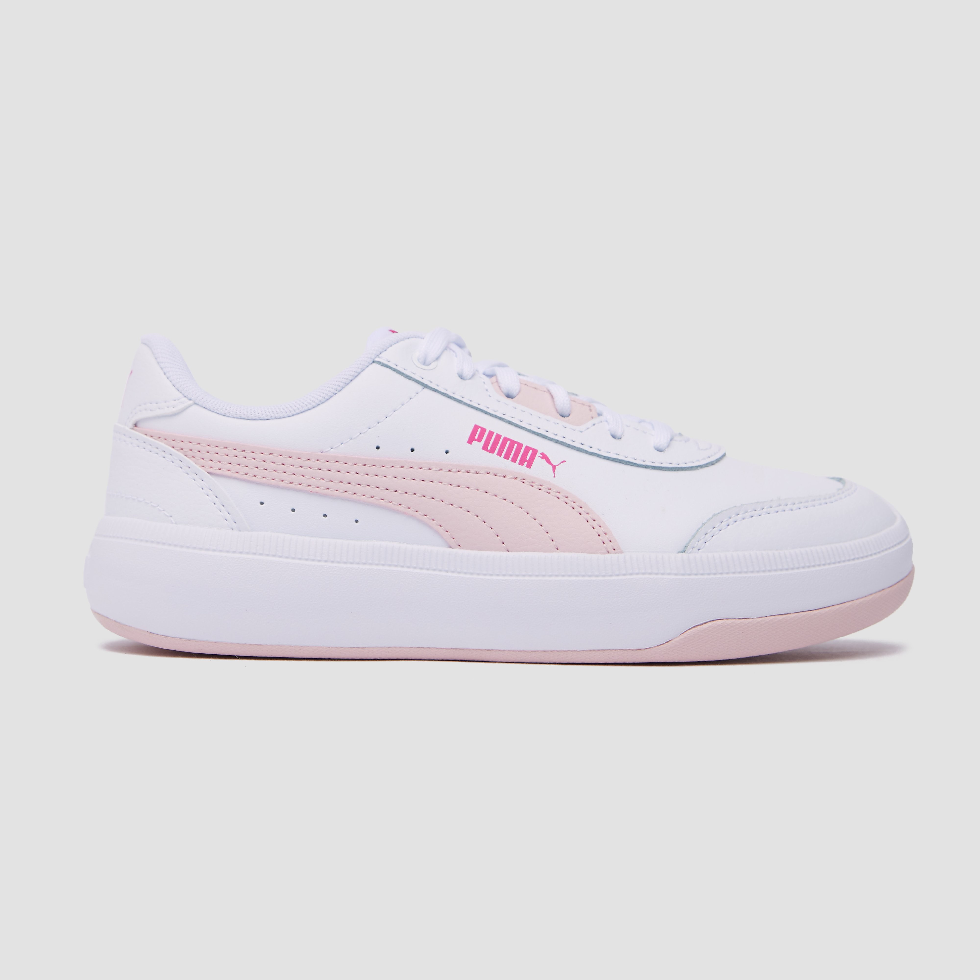 Puma Tori Sneakers Wit/Roze Kinderen - Maat 38