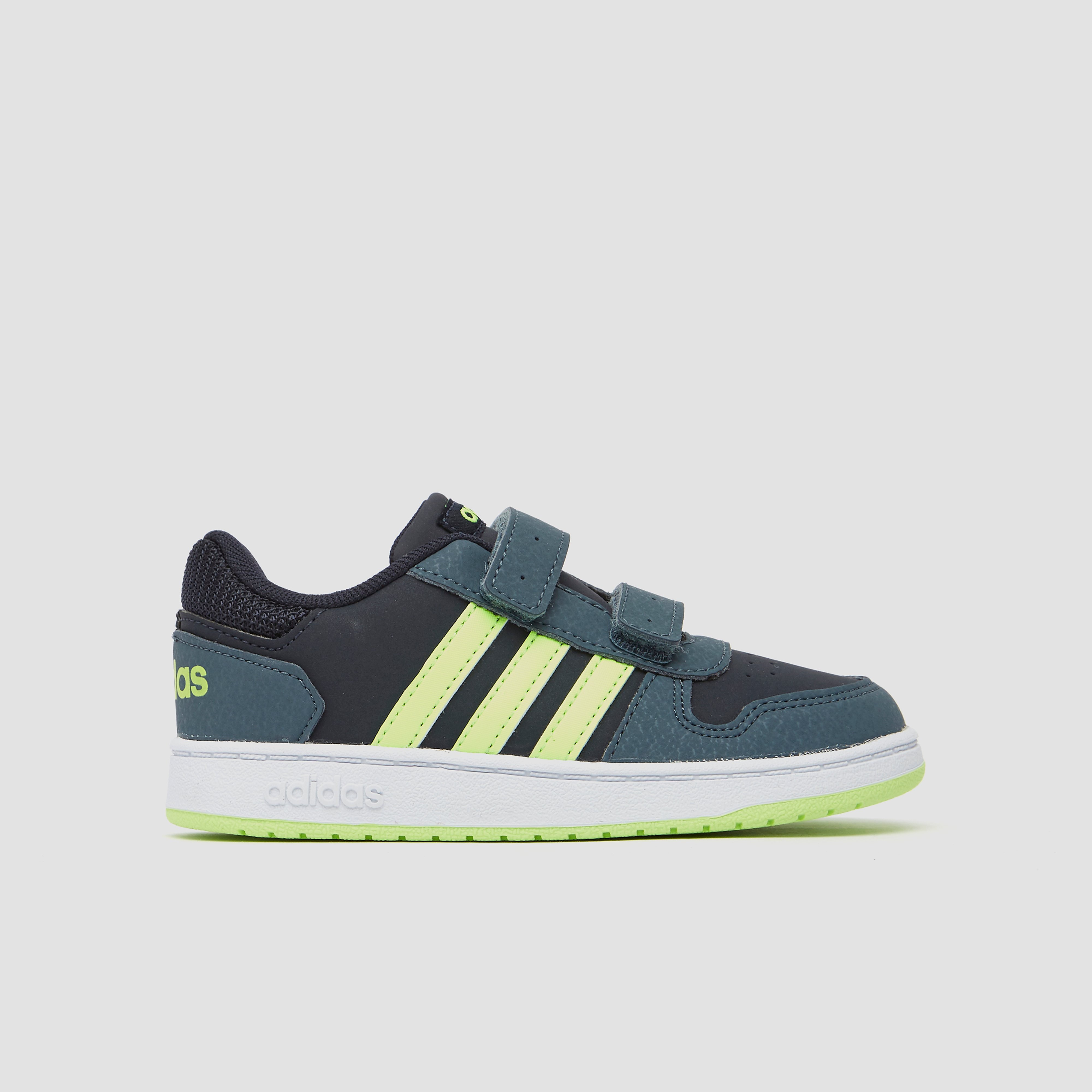 adidas Hoops 2.0 cmf sneakers blauw/groen kinderen Kinderen
