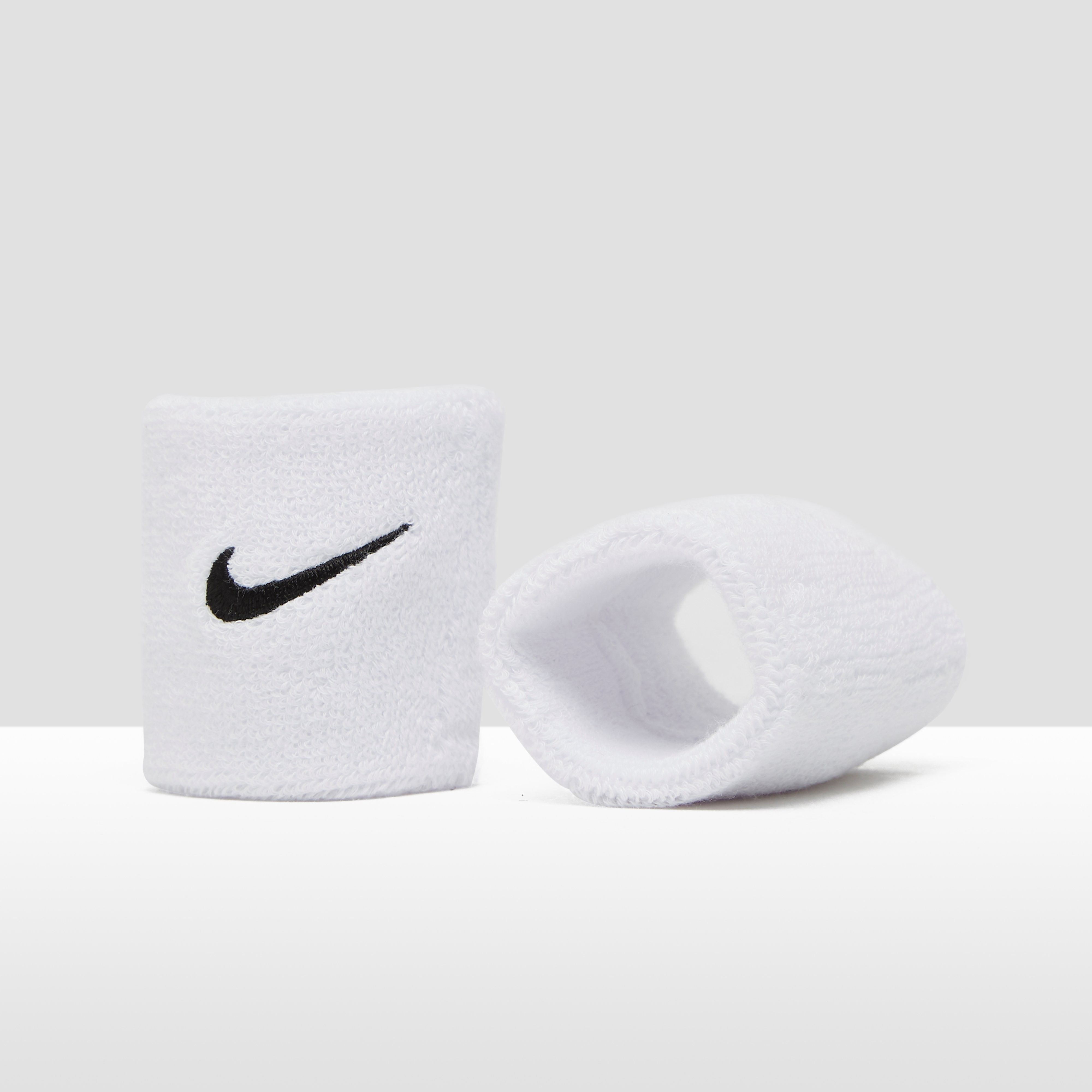 Nike Two swoosh zweetbandjes wit Kinderen