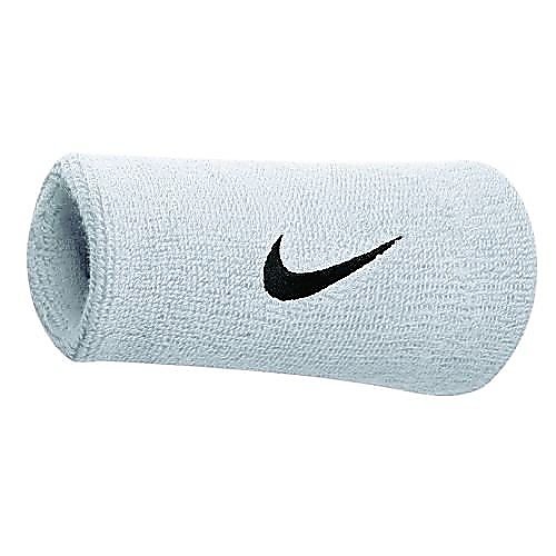 microfoon regelmatig vergeten Nike swoosh doublewide pols zweetbandjes wit/zwart kinderen -  Vindjeschoen.nl