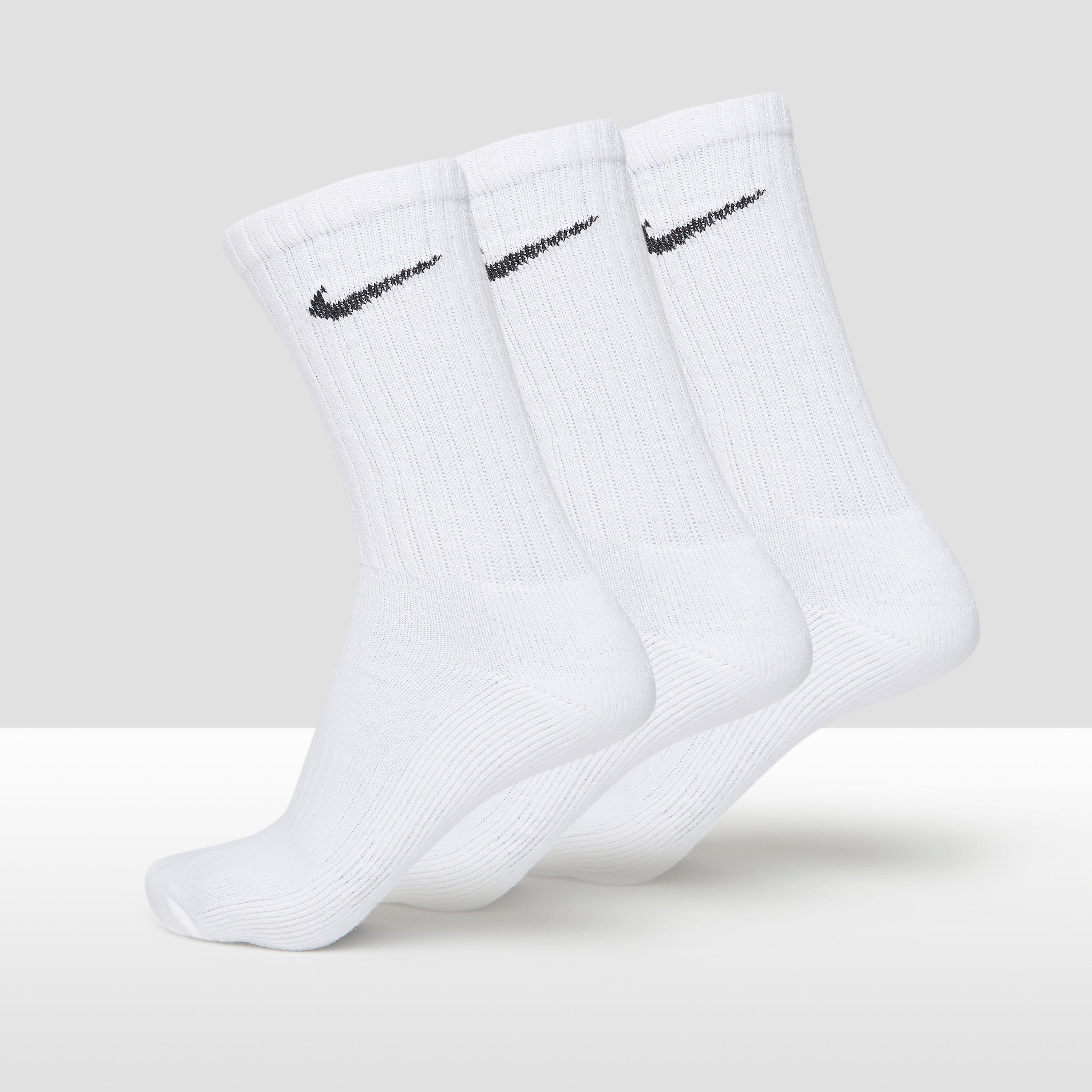 NIKE Value cotton crew sportsokken 3-pack heren Dames