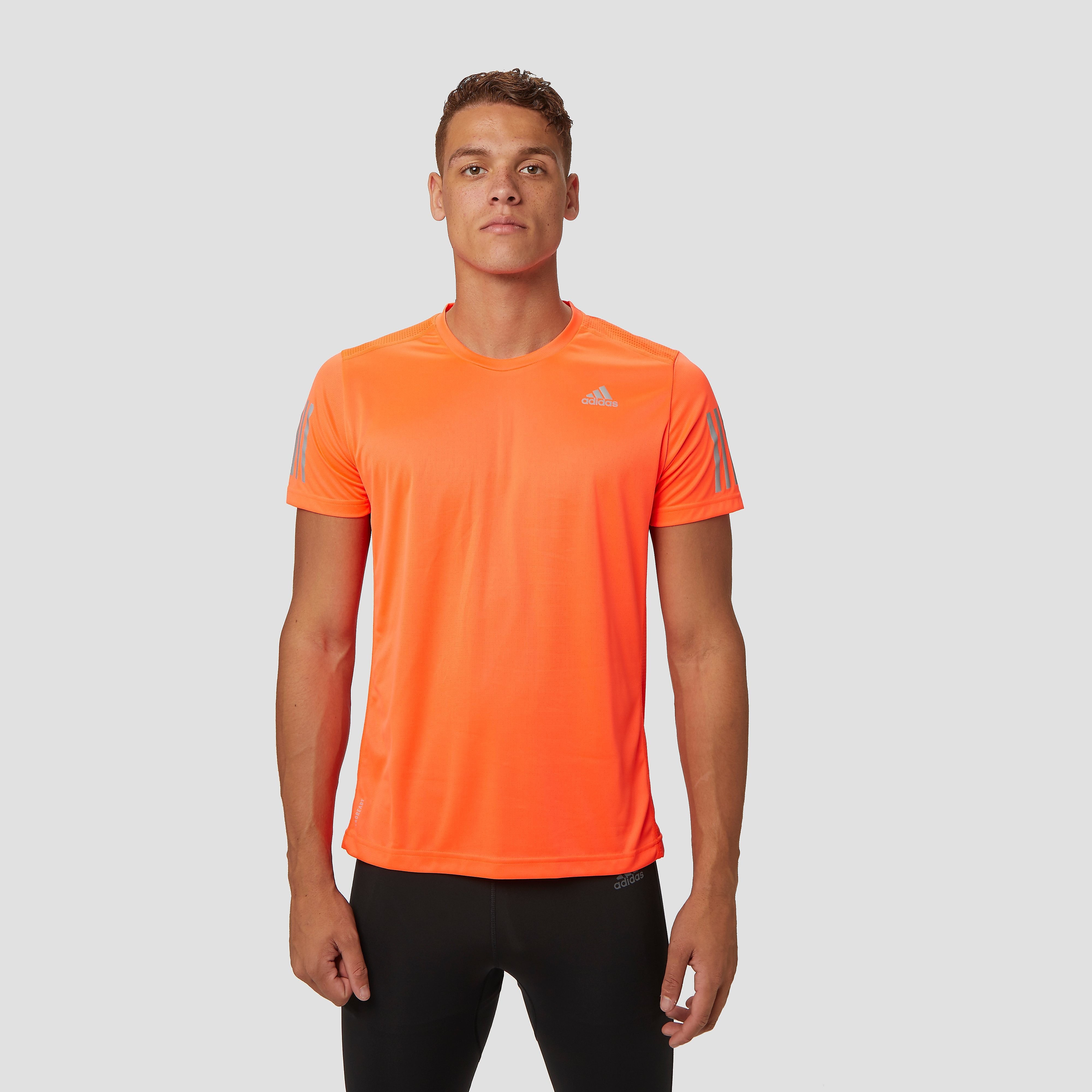 adidas Own the run hardloopshirt rood heren Heren