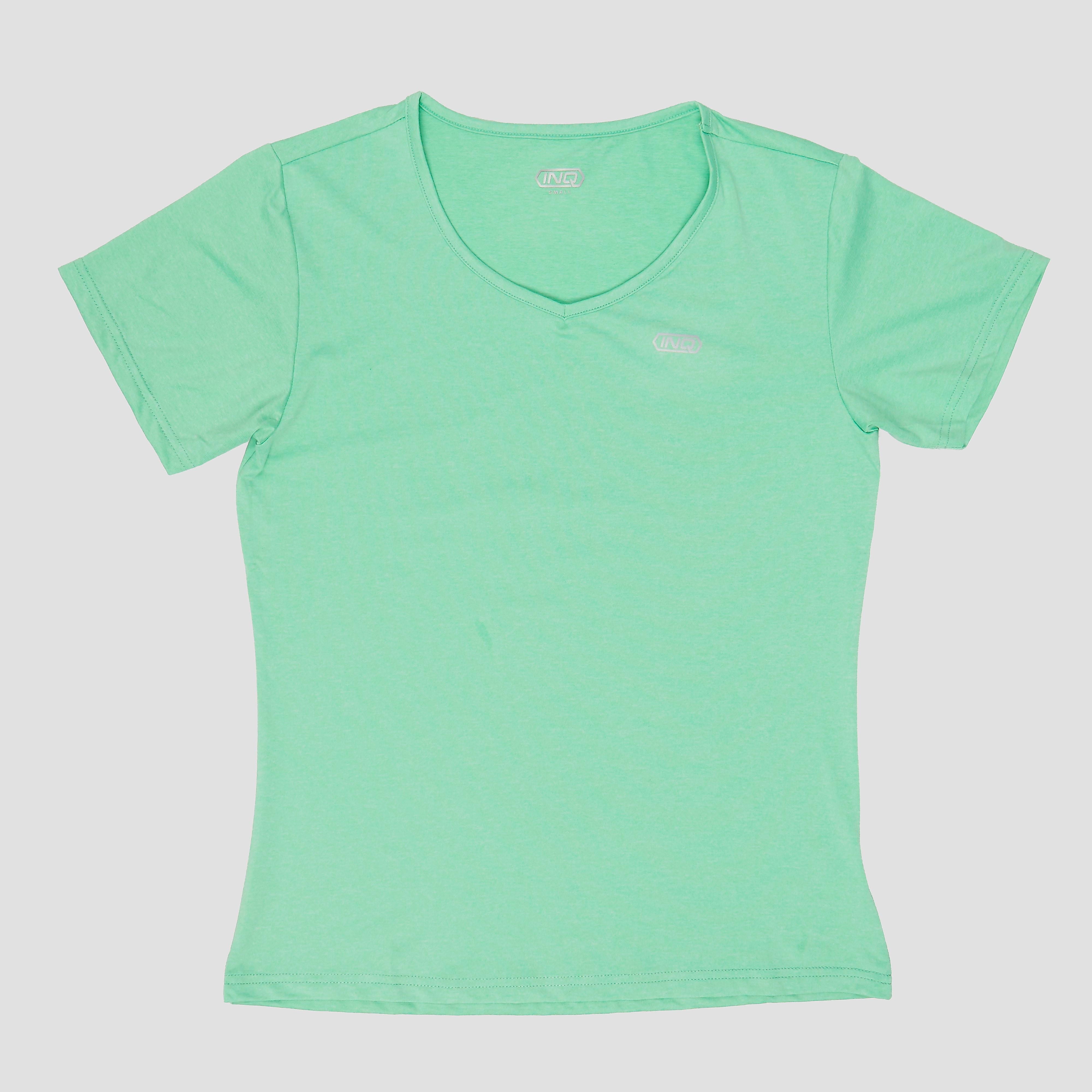 INQ Tempo 2 hardloopshirt groen dames Dames