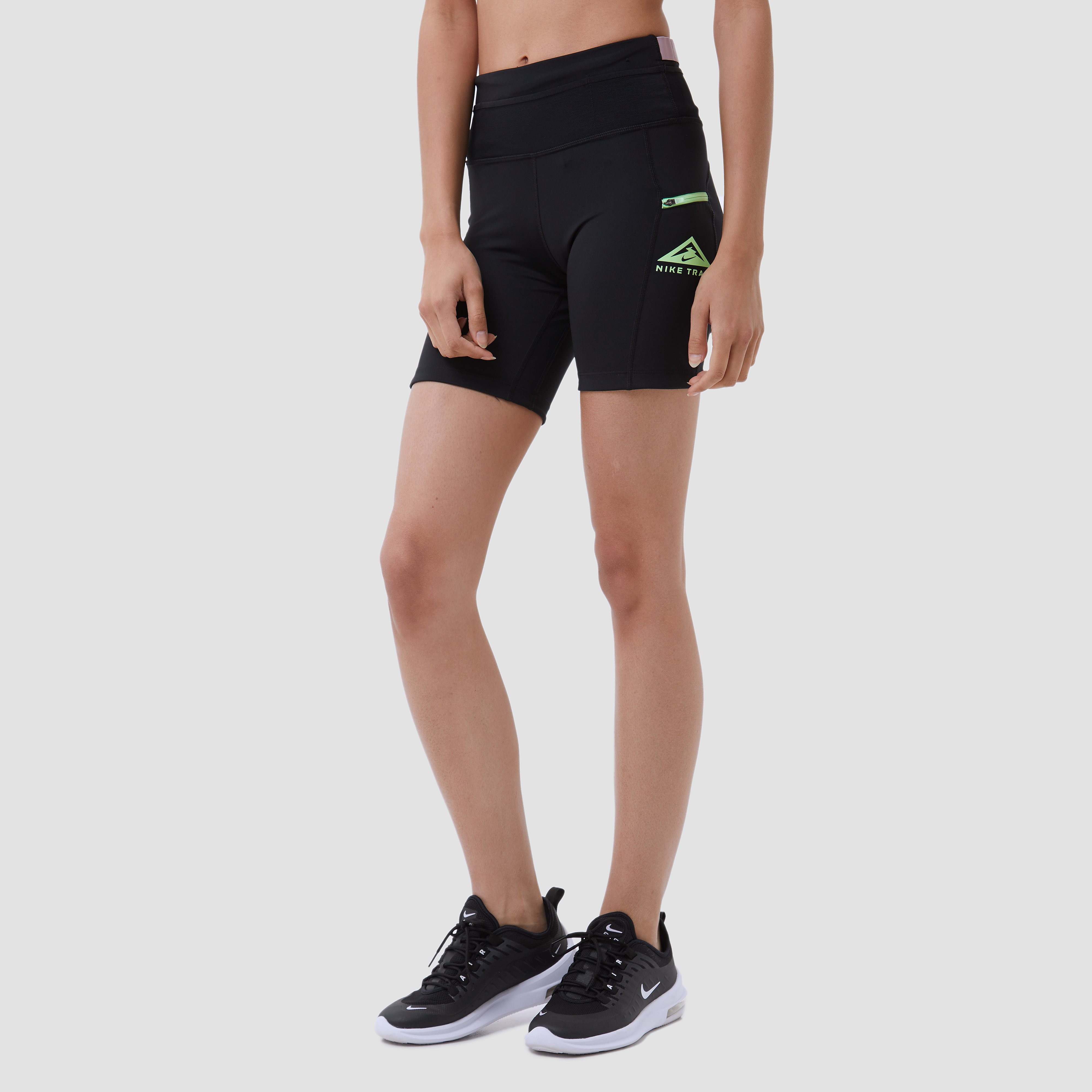 Nike Nike dri-fit epic luxe trailrunning korte hardlooptight zwart dames dames
