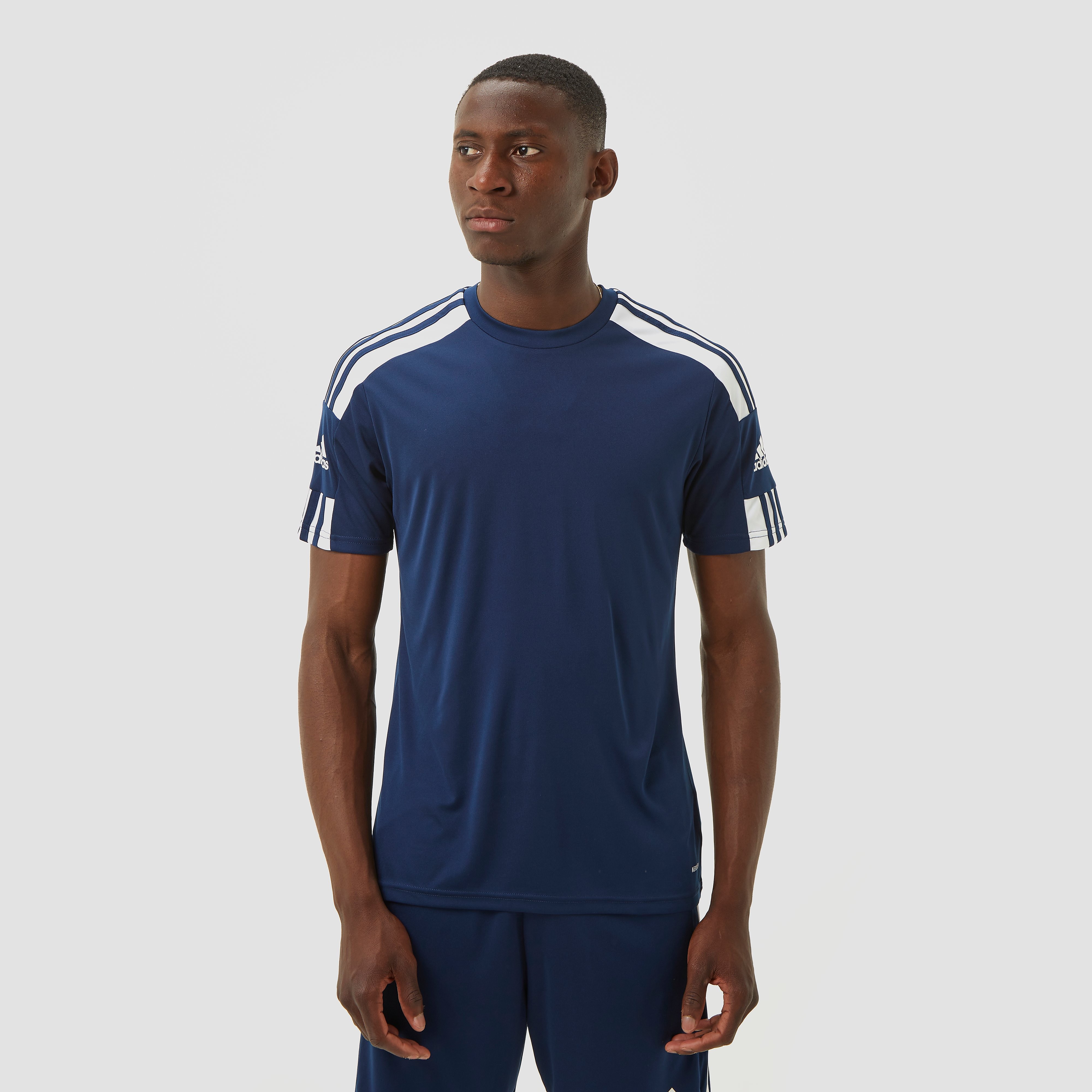 adidas Adidas squadra 21 voetbalshirt blauw/wit heren heren