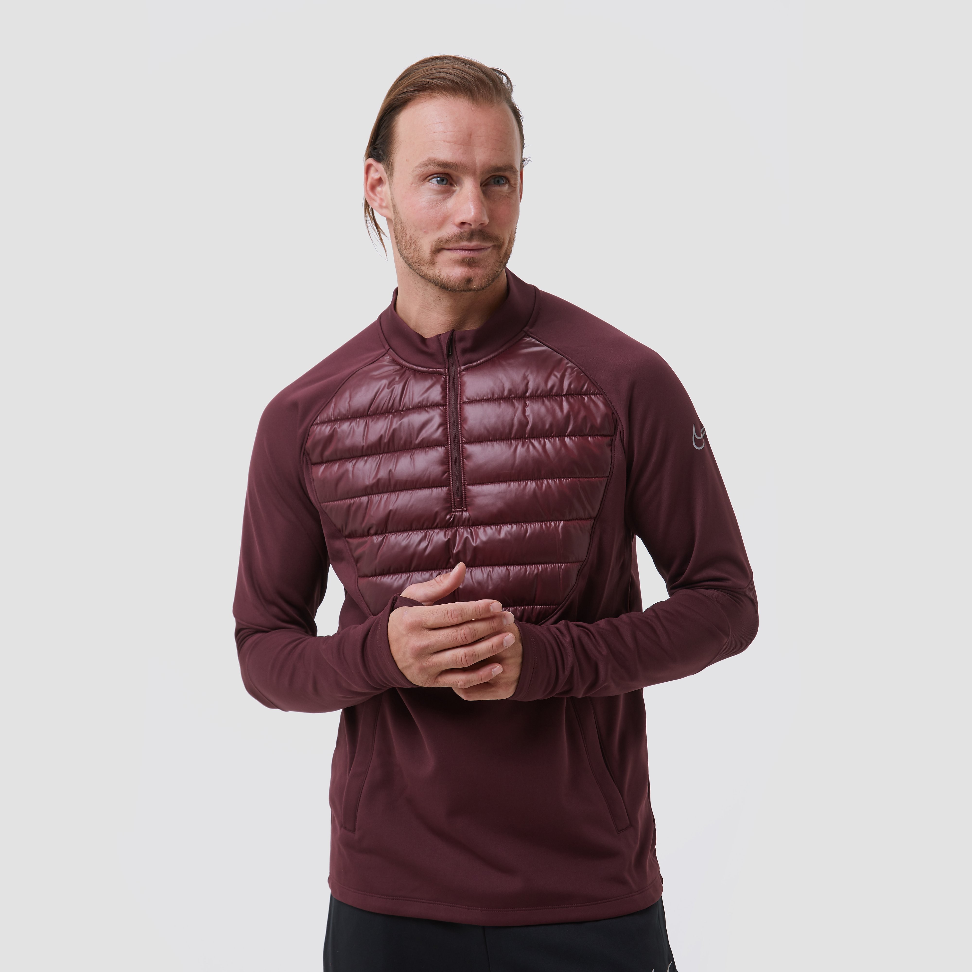 Nike Nike therma-fit academy drll winter warrior voetbaltop rood heren heren