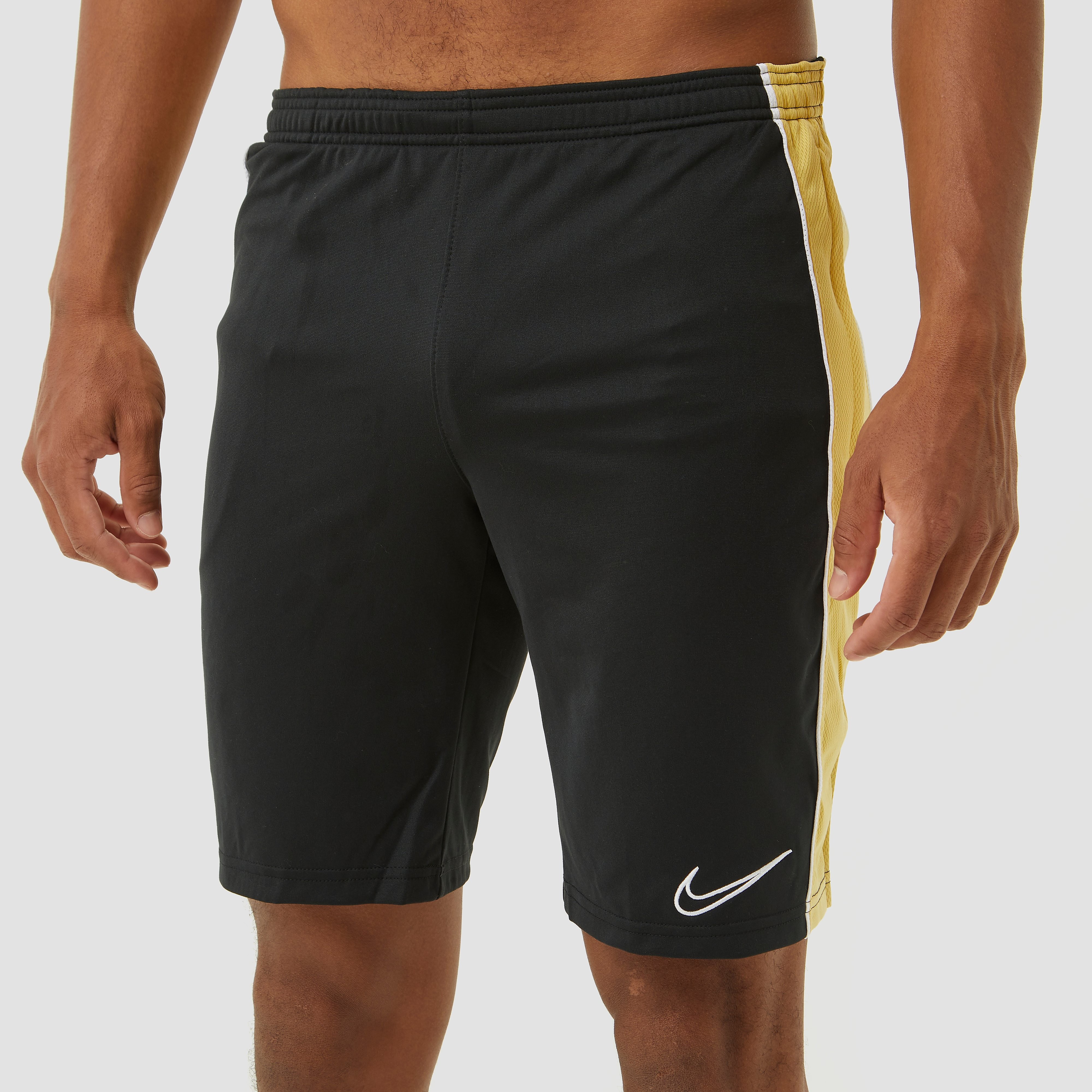 Nike Nike dri-fit academy m18 voetbalbroekje zwart/goud heren heren