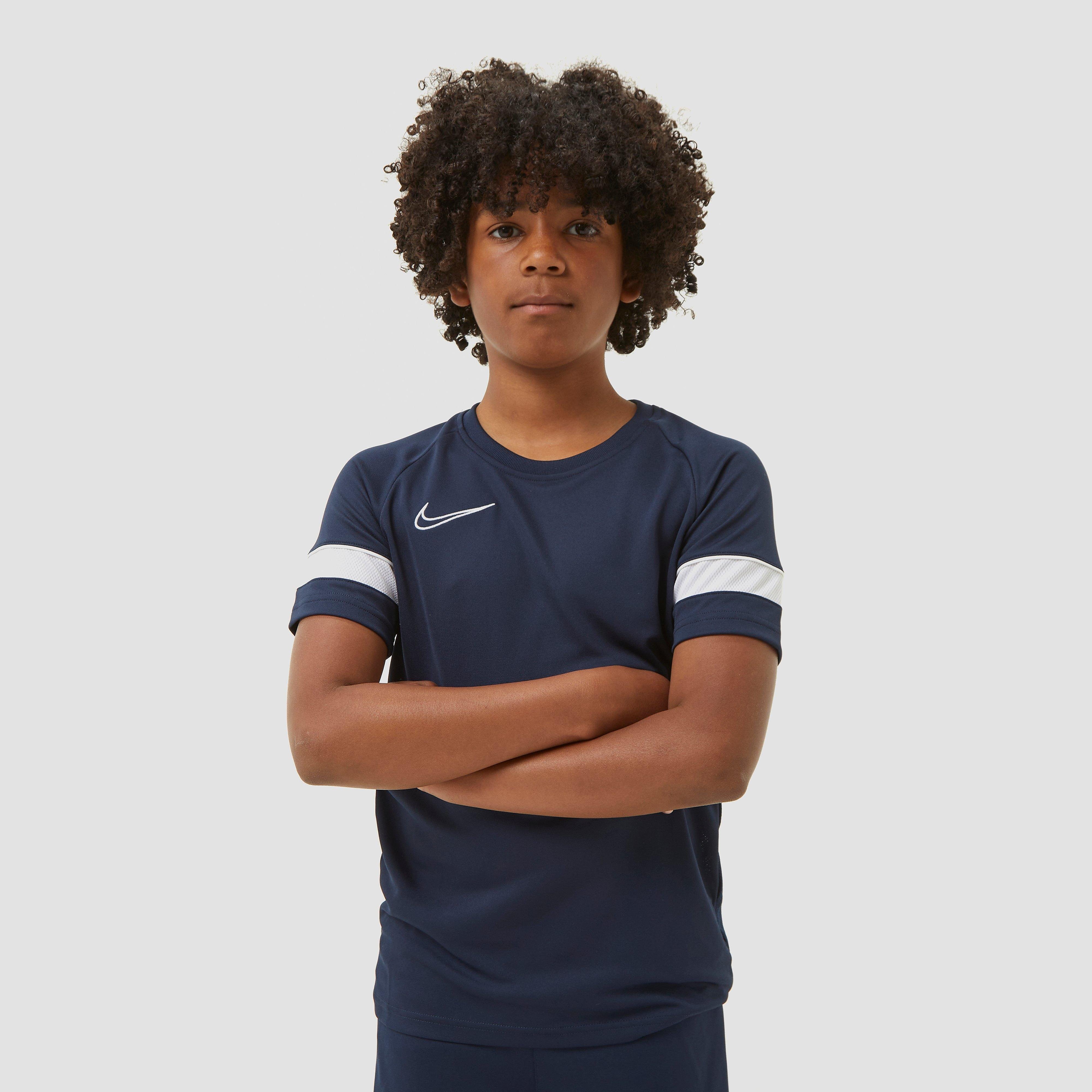 Nike Nike dri-fit academy voetbalshirt blauw kinderen kinderen