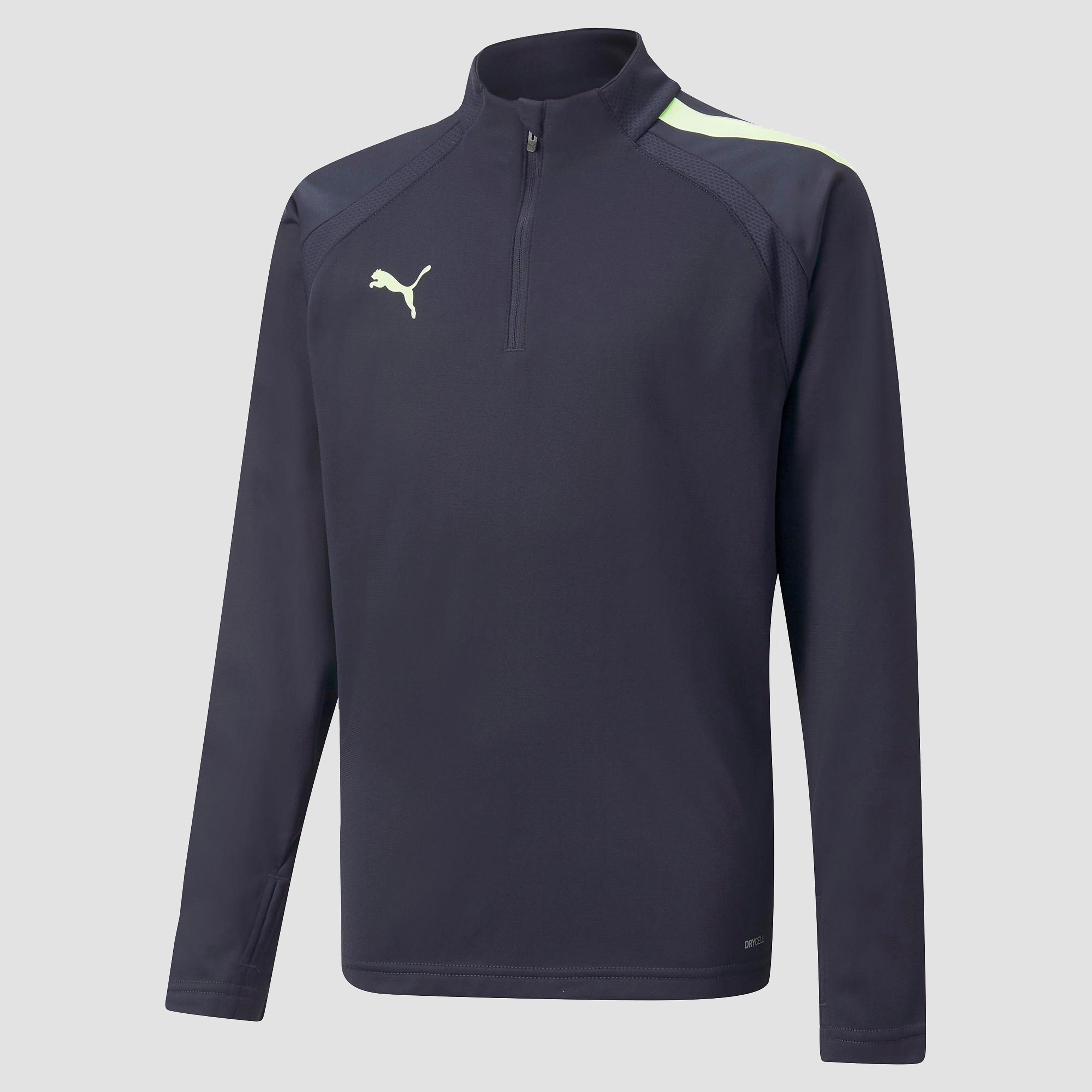 Puma Puma teamliga voetbaltop blauw/geel kinderen kinderen