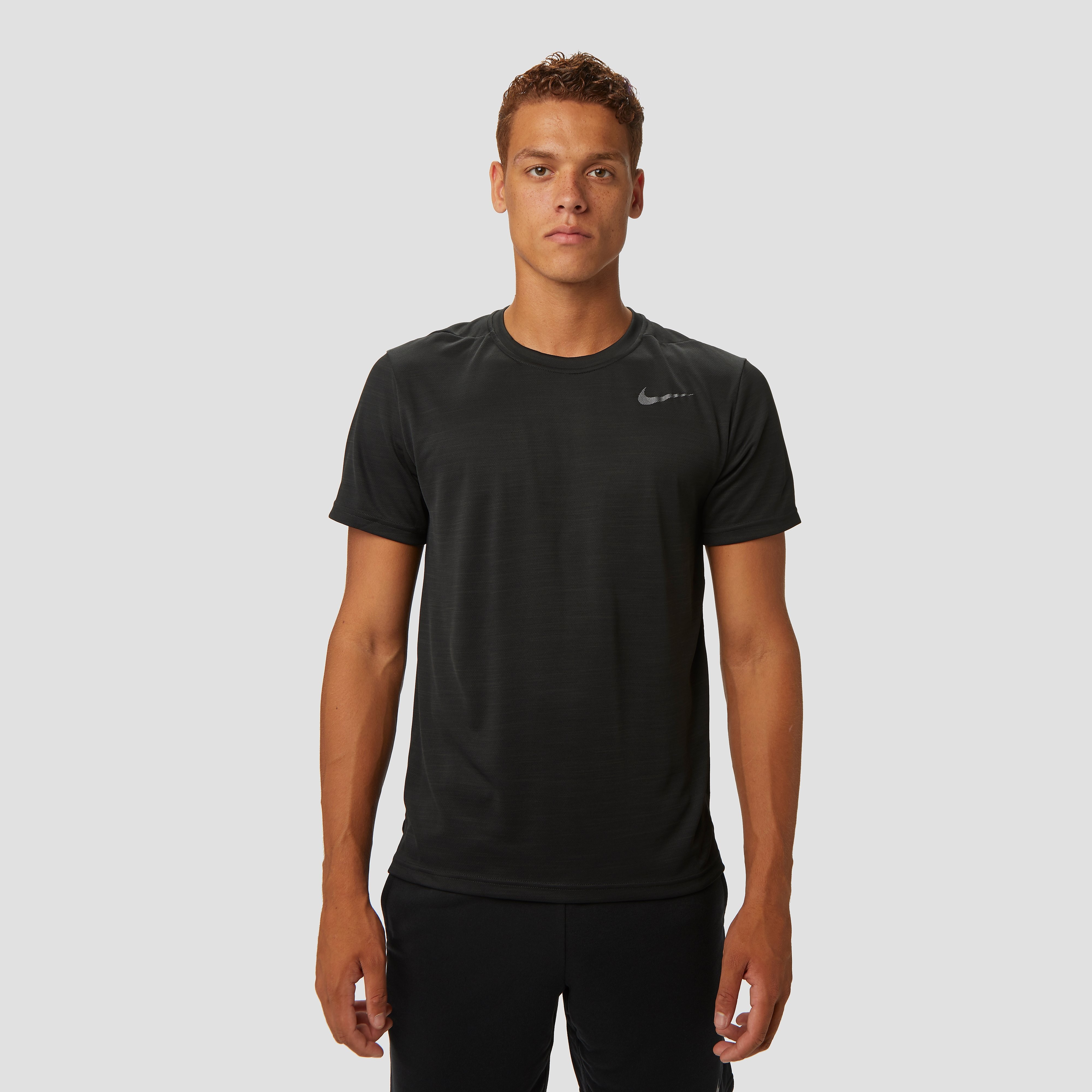NIKE Superset sportshirt zwart heren Heren