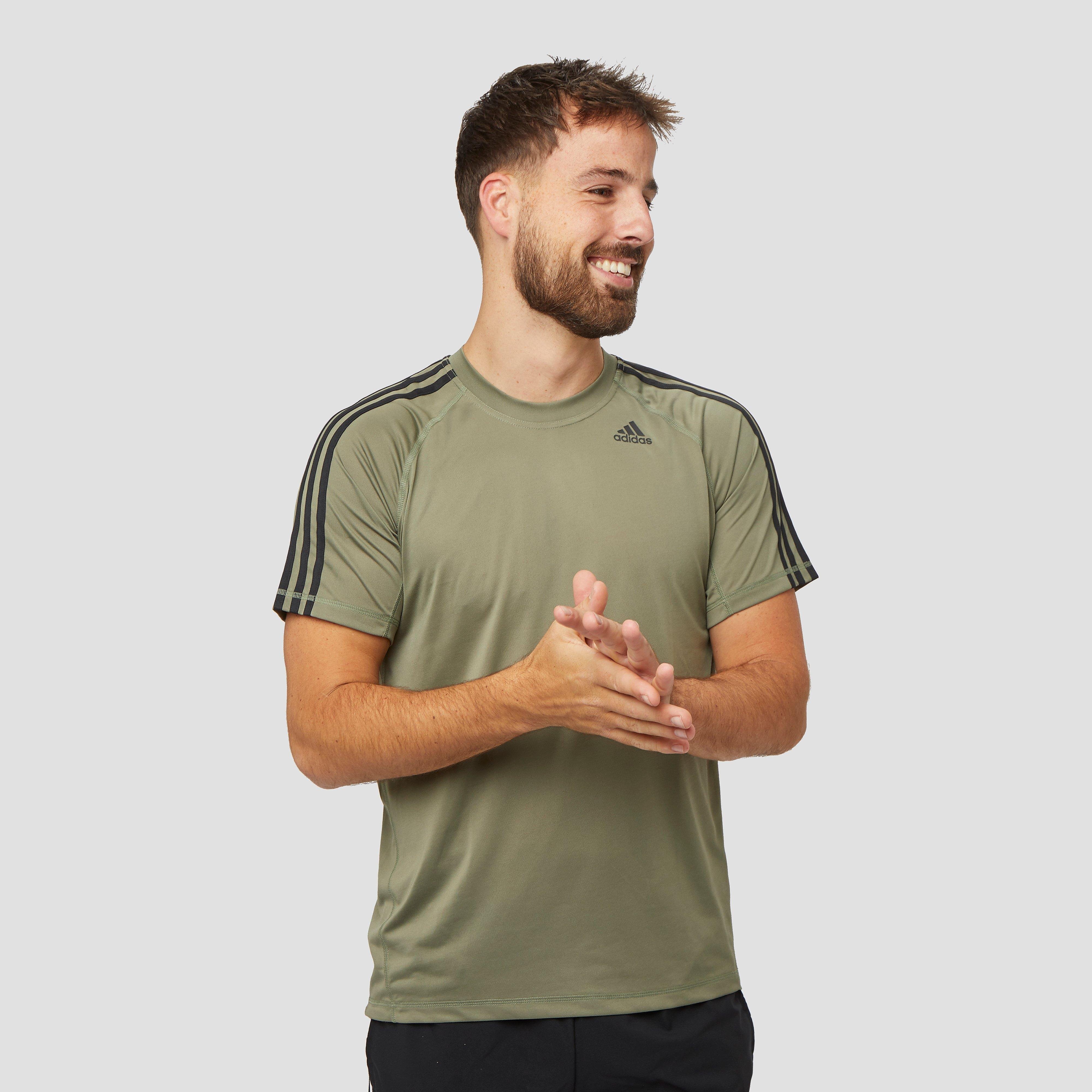adidas Osr 3-stripes sportshirt groen heren Heren