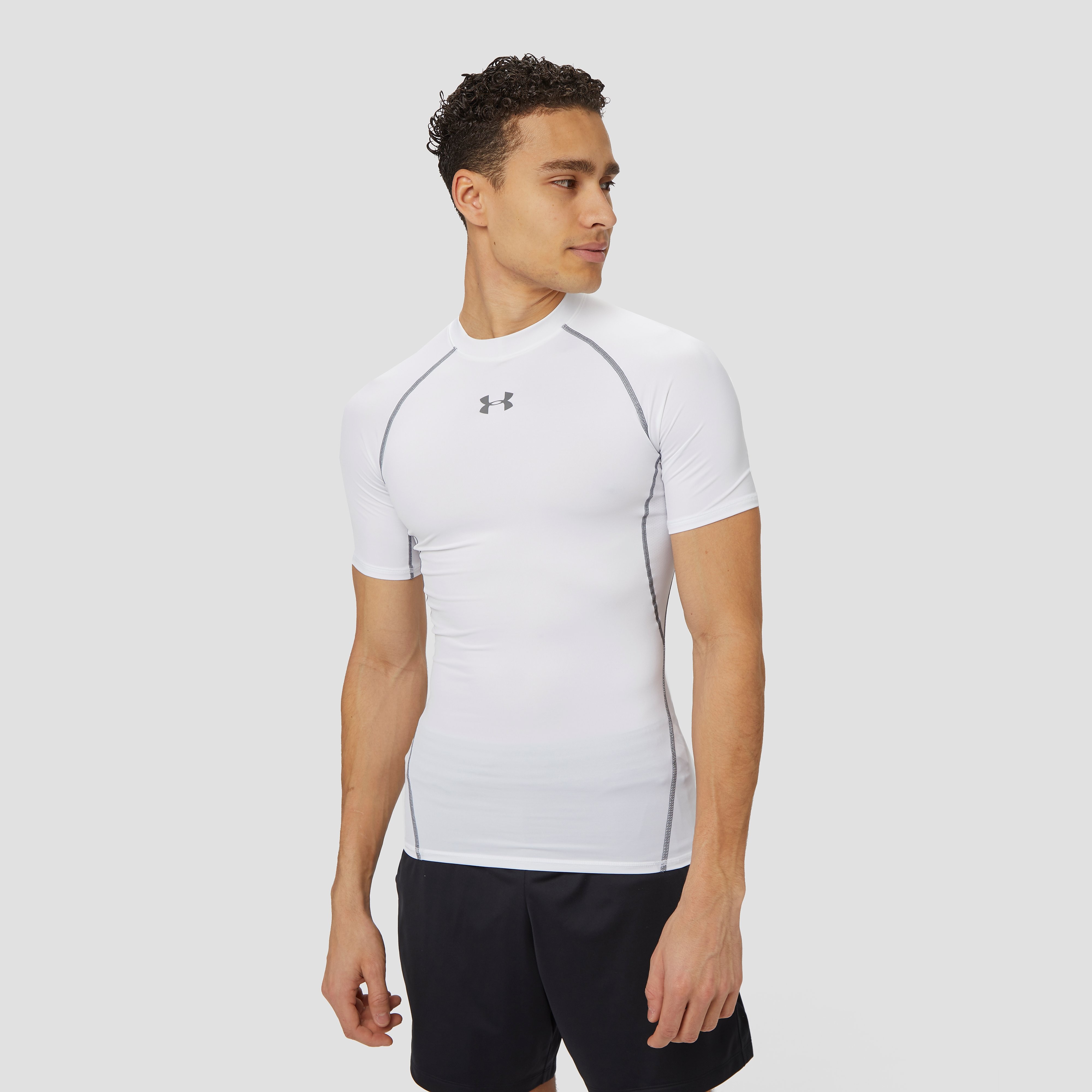 UNDER ARMOUR Heatgear armour sportshirt wit heren Heren