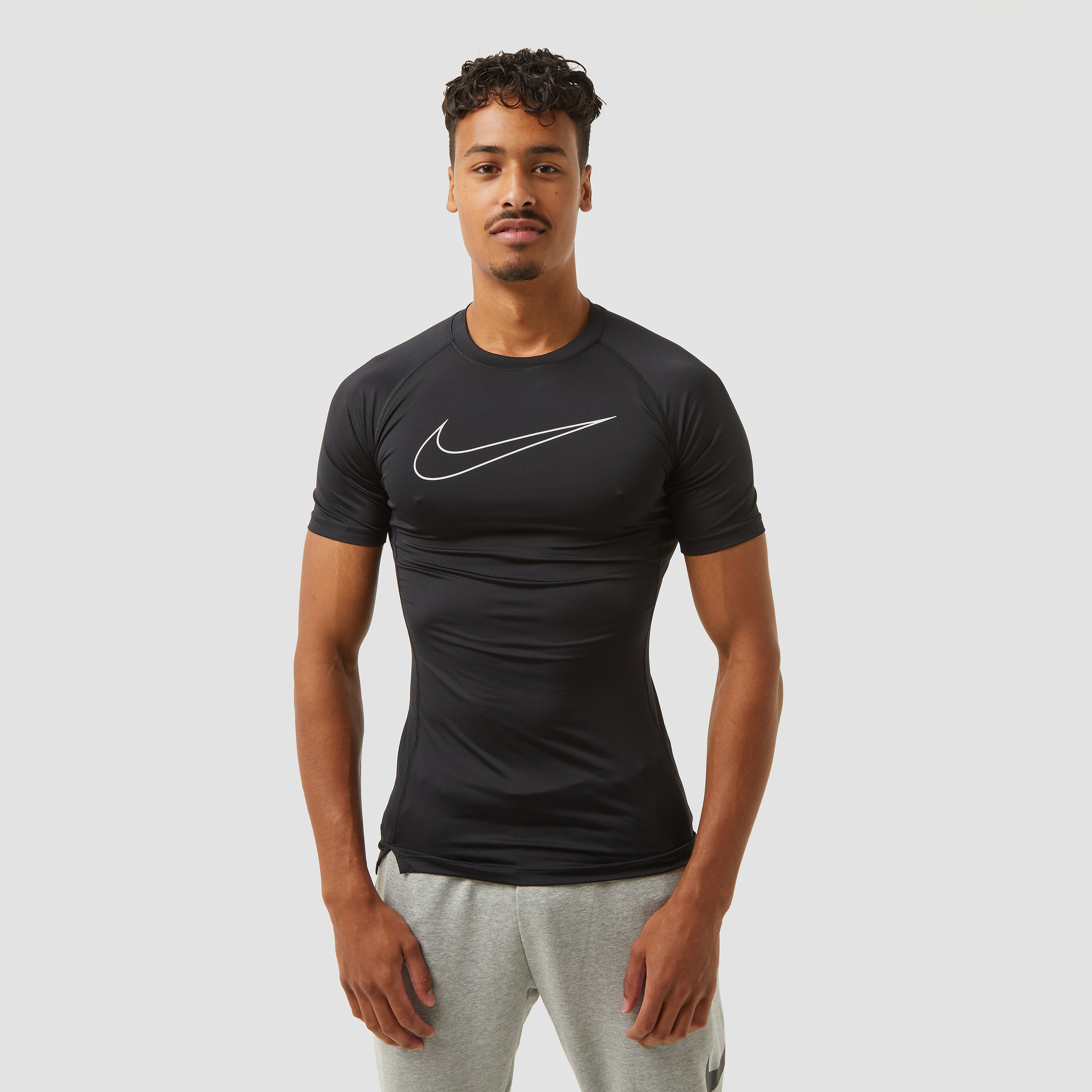 Nike Nike pro dri-fit sportshirt zwart heren heren