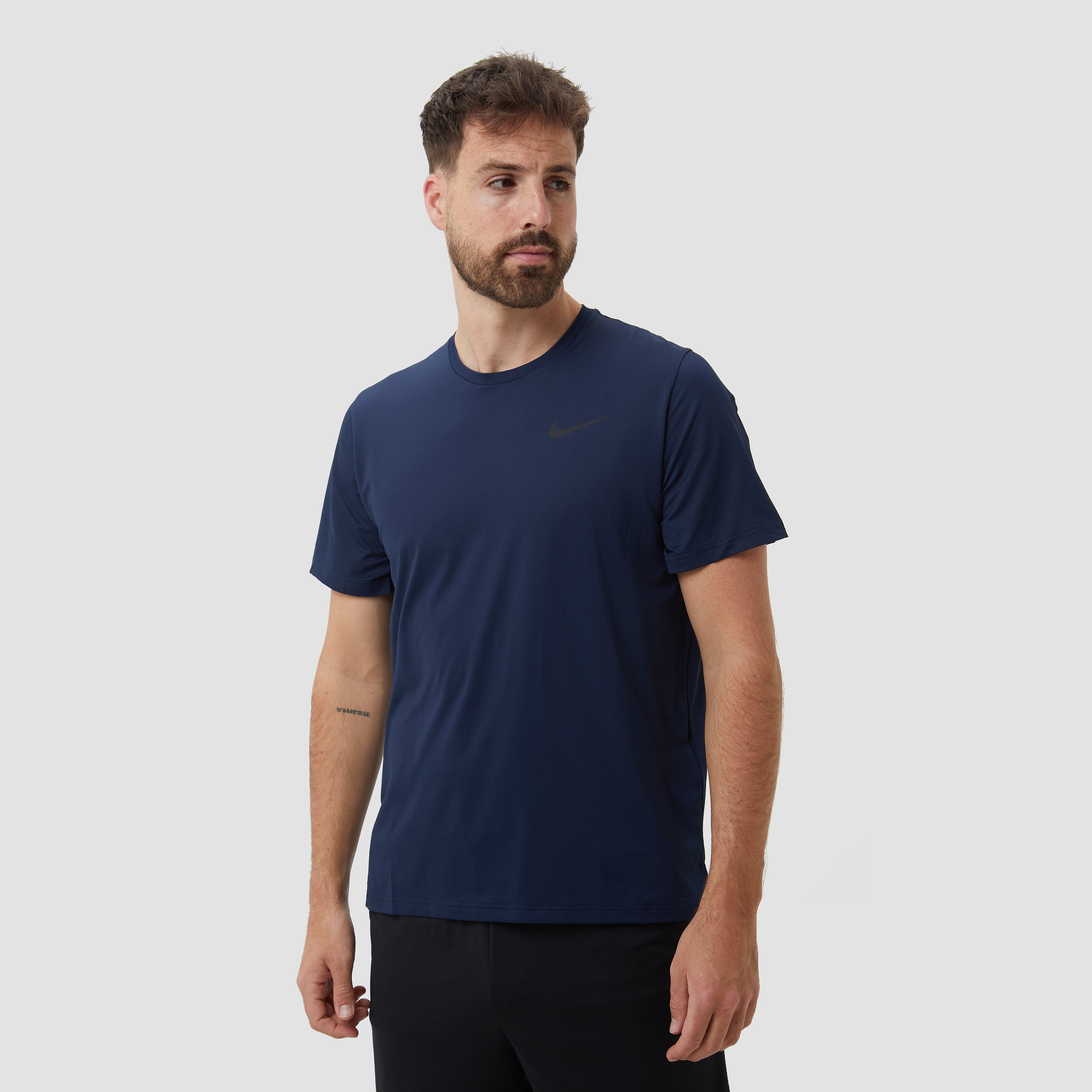 Nike Nike pro dri-fit sportshirt blauw heren heren