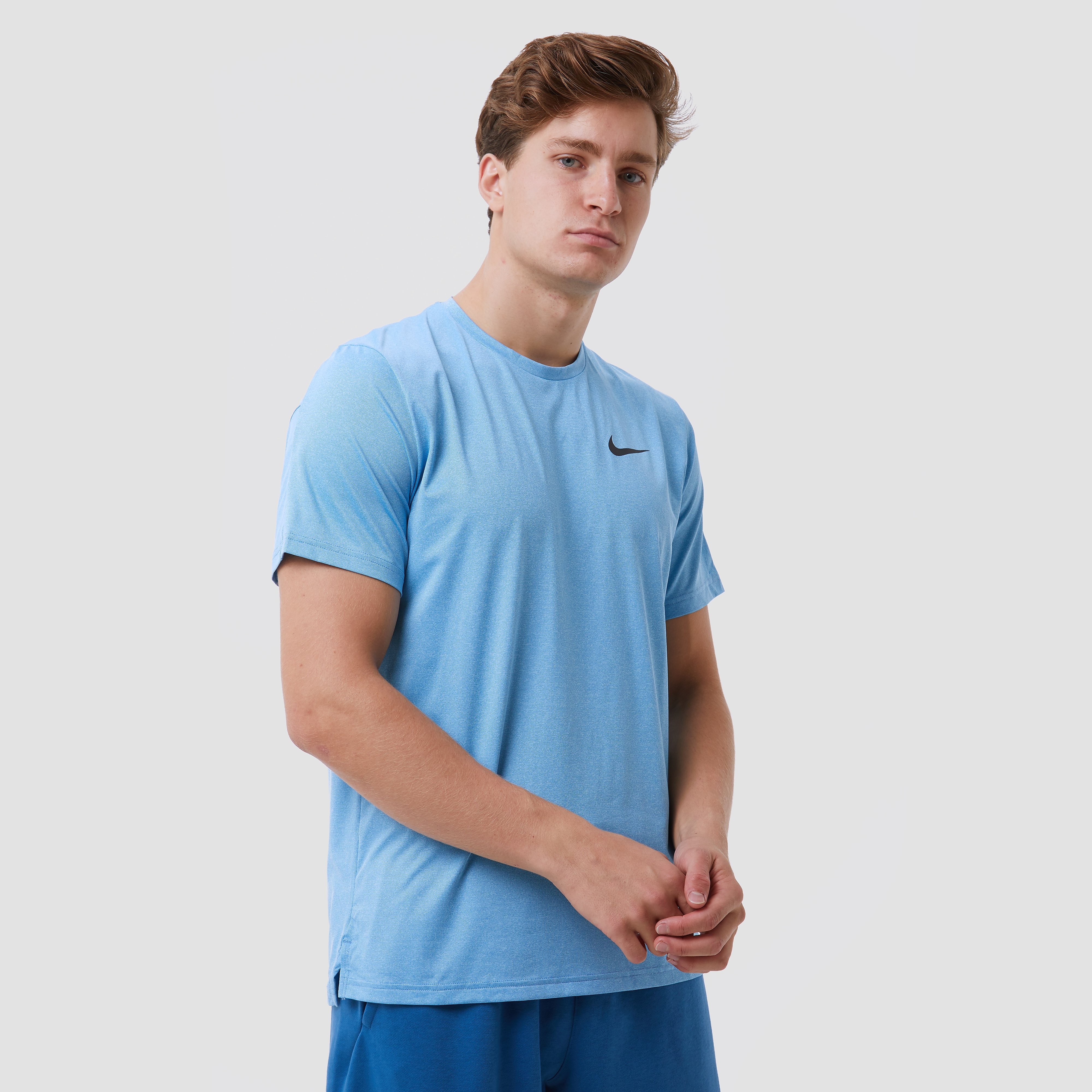 Nike sportshirt Heren Hyperdry Top - Licht Blauw - Maat M