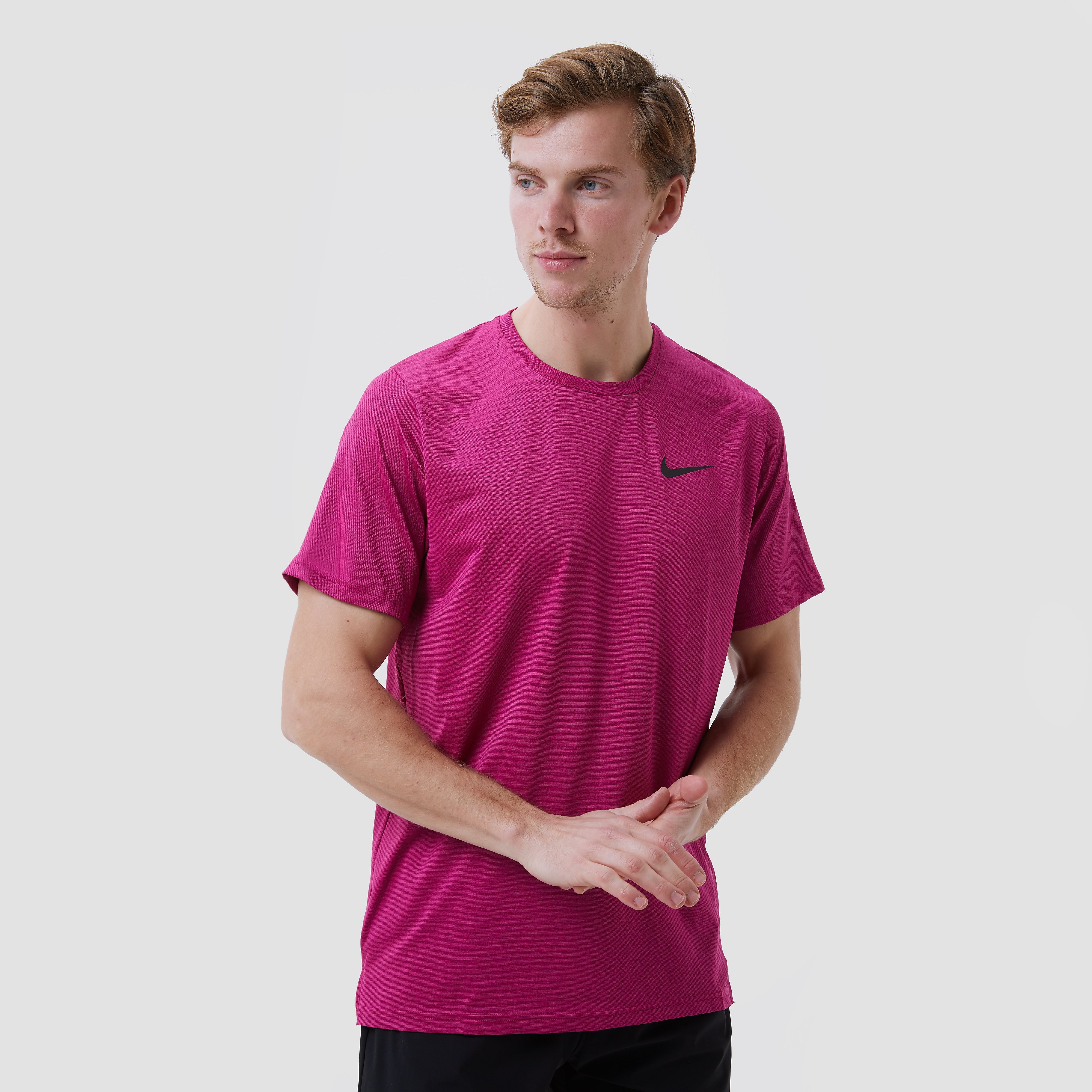 Nike Nike pro dri-fit sportshirt rood heren heren