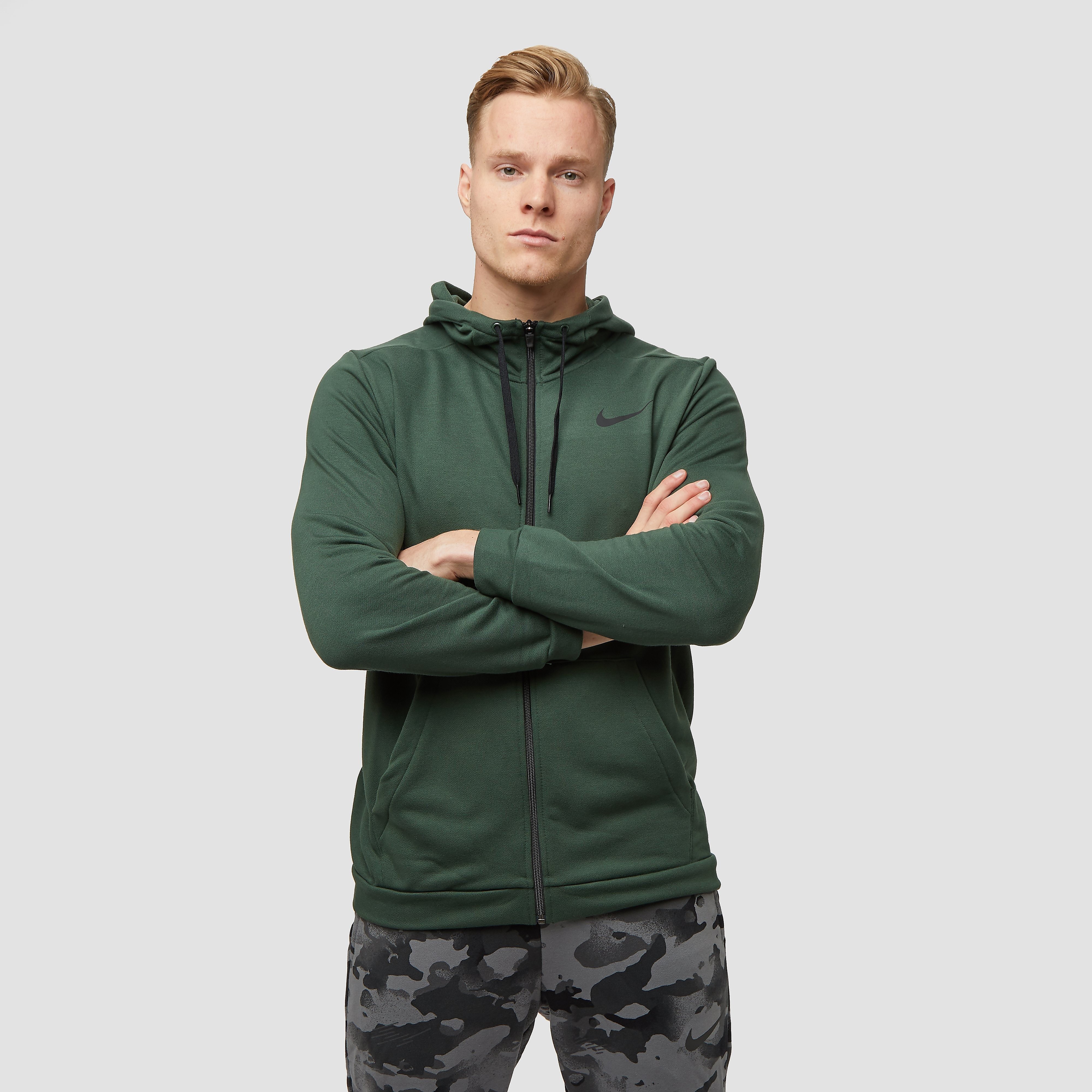 NIKE Dri-fit fleece sportvest groen heren Heren