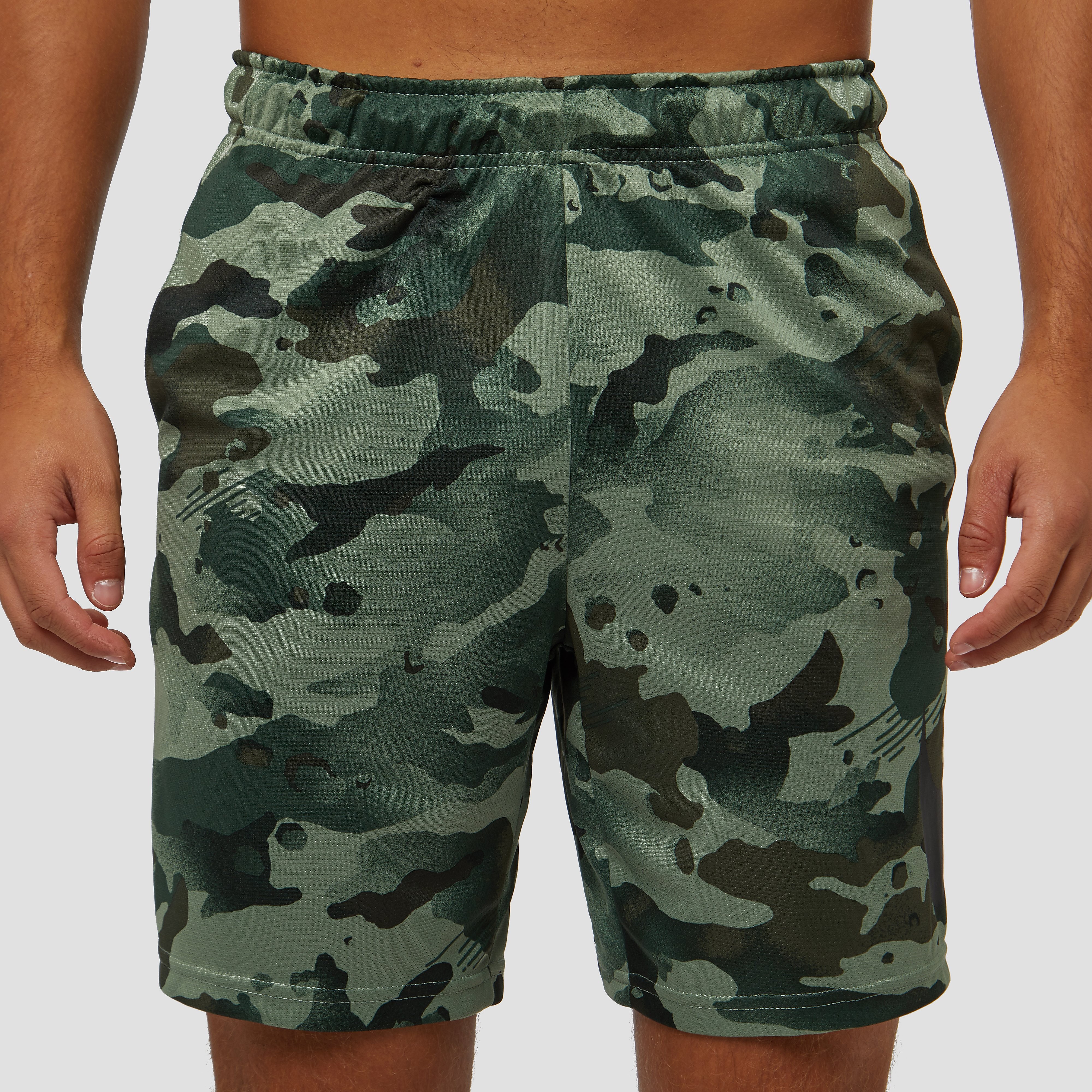 NIKE Dri-fit 5.0 camouflage all over print sportbroekje groen heren Heren