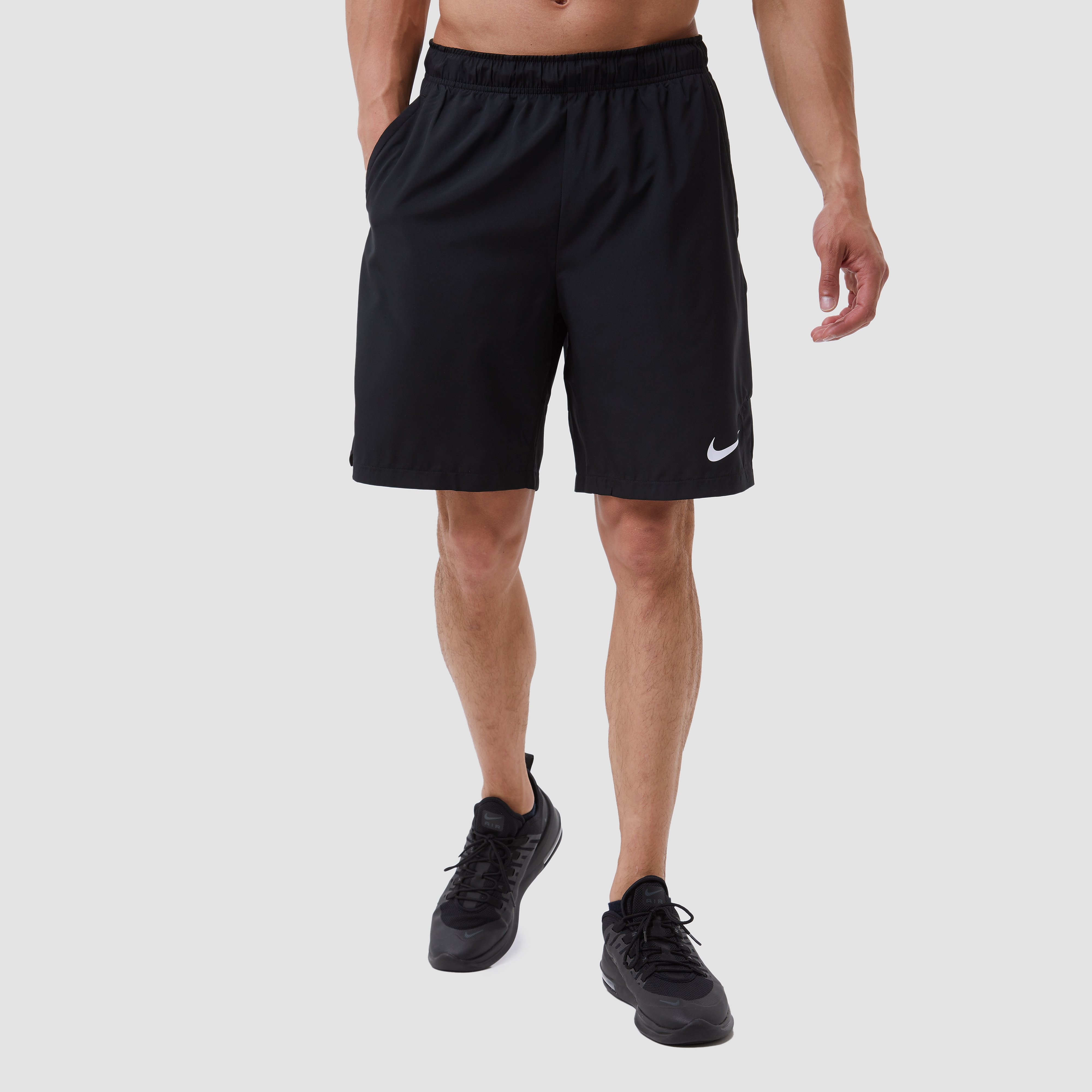 Nike Nike dri-fit flex woven 9-inch sportbroekje zwart heren heren