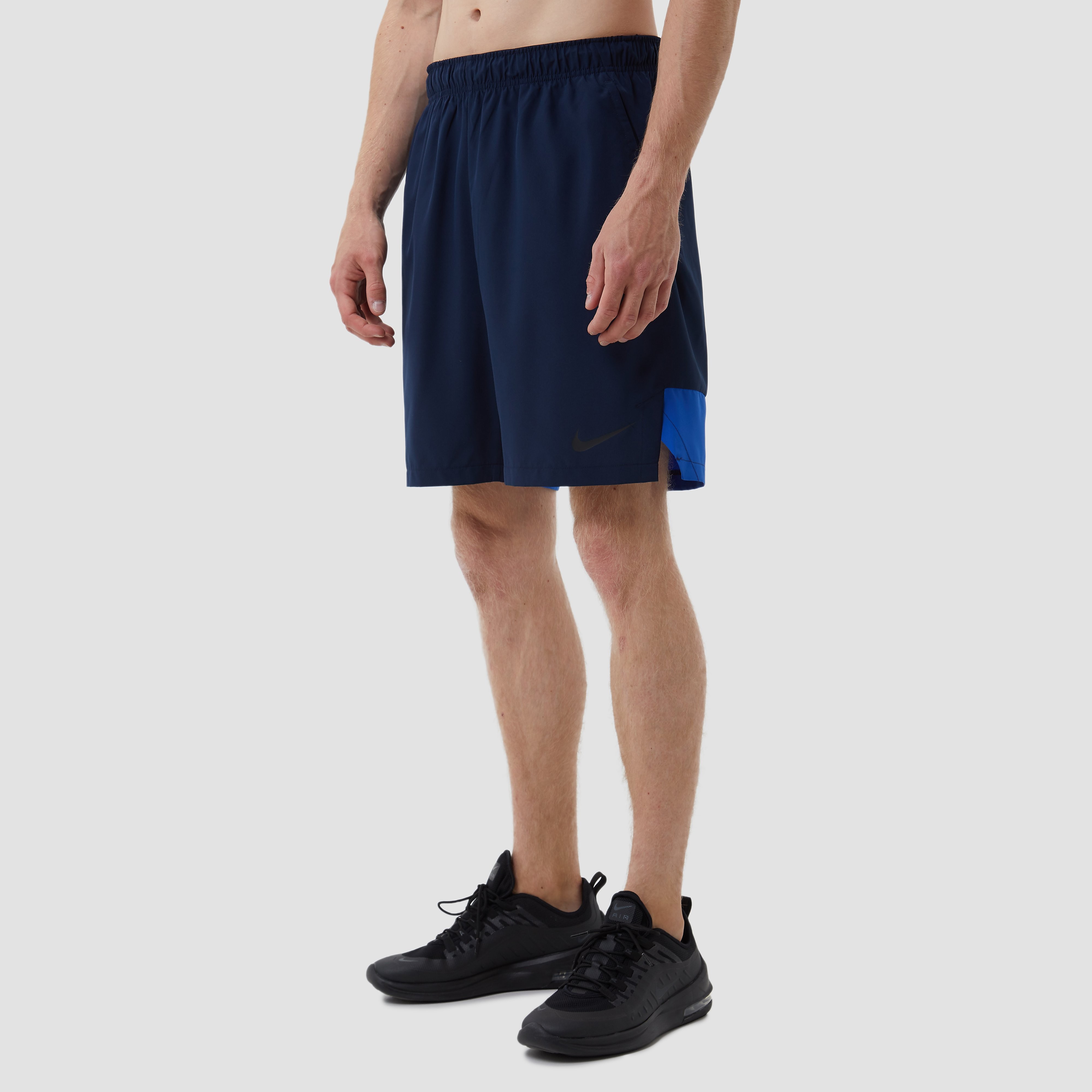 Nike Nike dri-fit flex woven 9-inch sportbroekje blauw heren heren