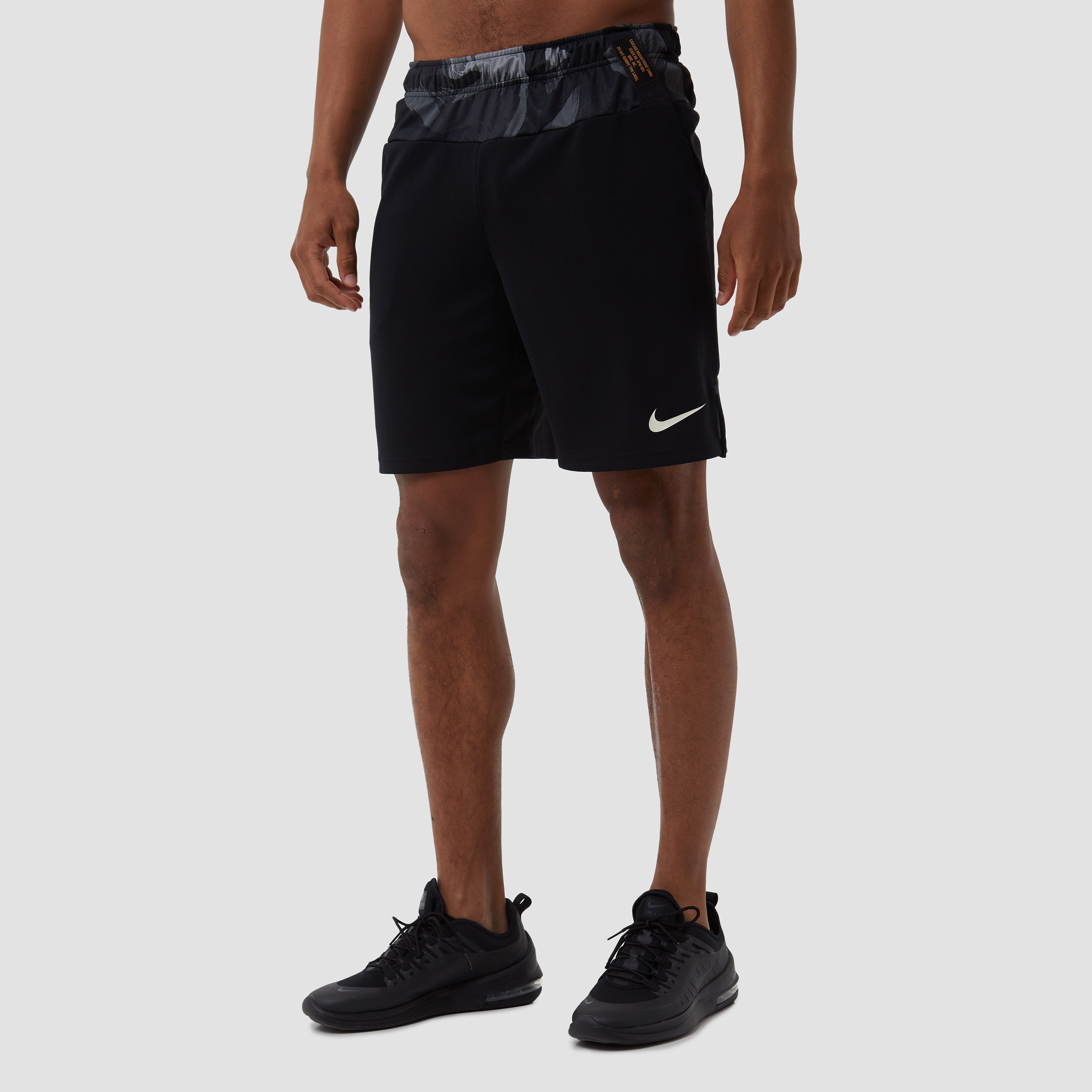 Nike Nike dri-fit knit 6.0 sportbroekje zwart/grijs heren heren