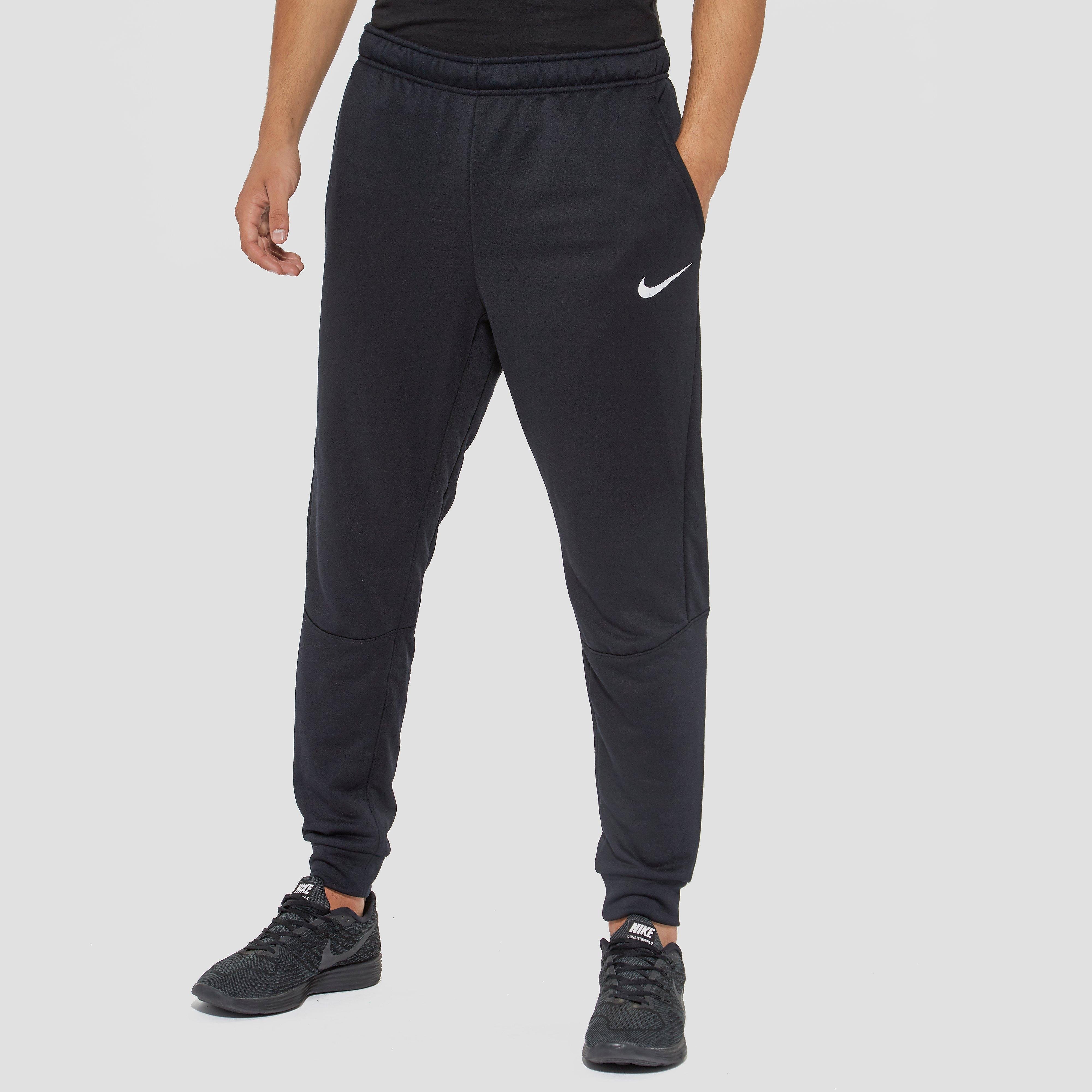 NIKE Dry tapered fleece trainingsbroek zwart heren Heren
