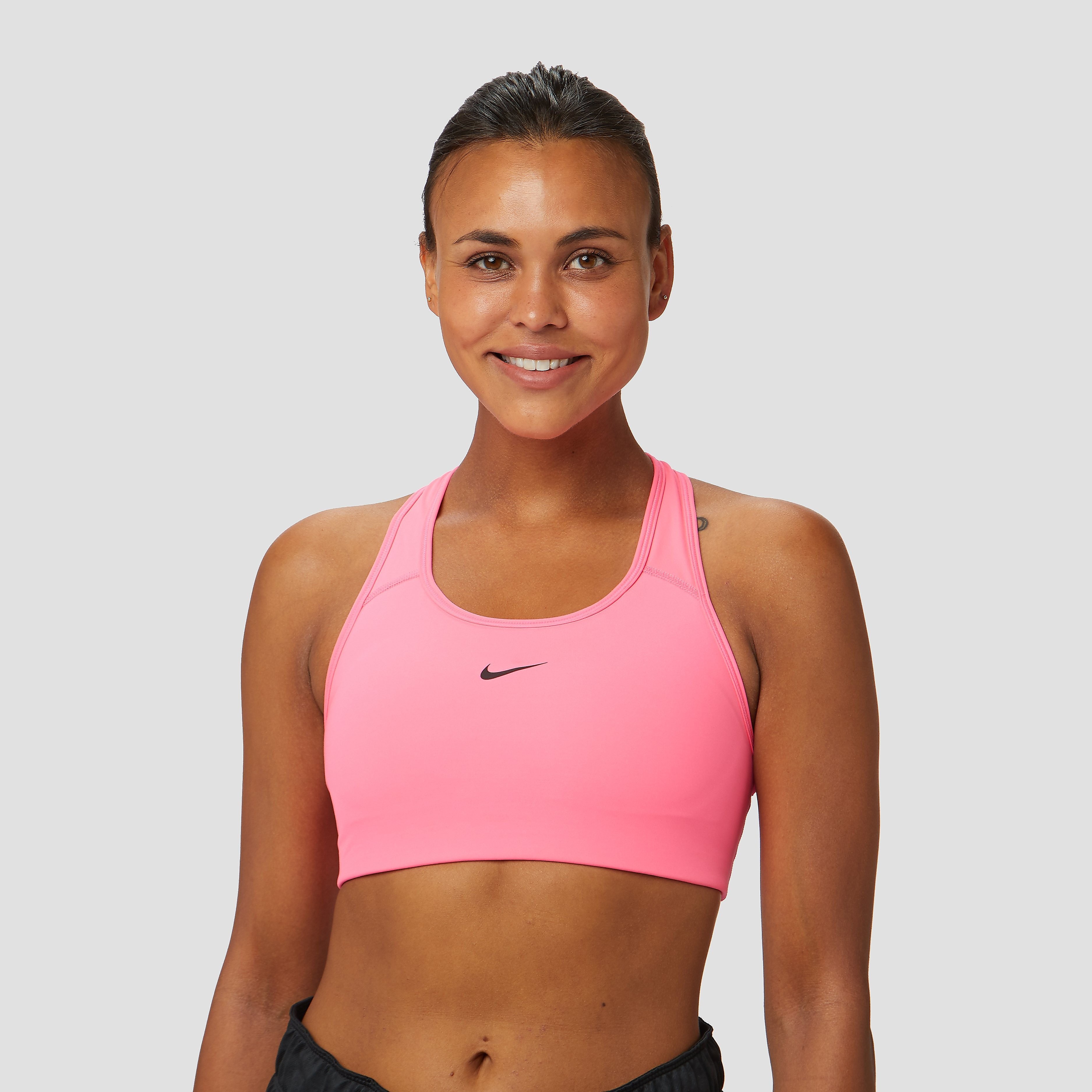 NIKE Swoosh sportbeha roze dames Dames