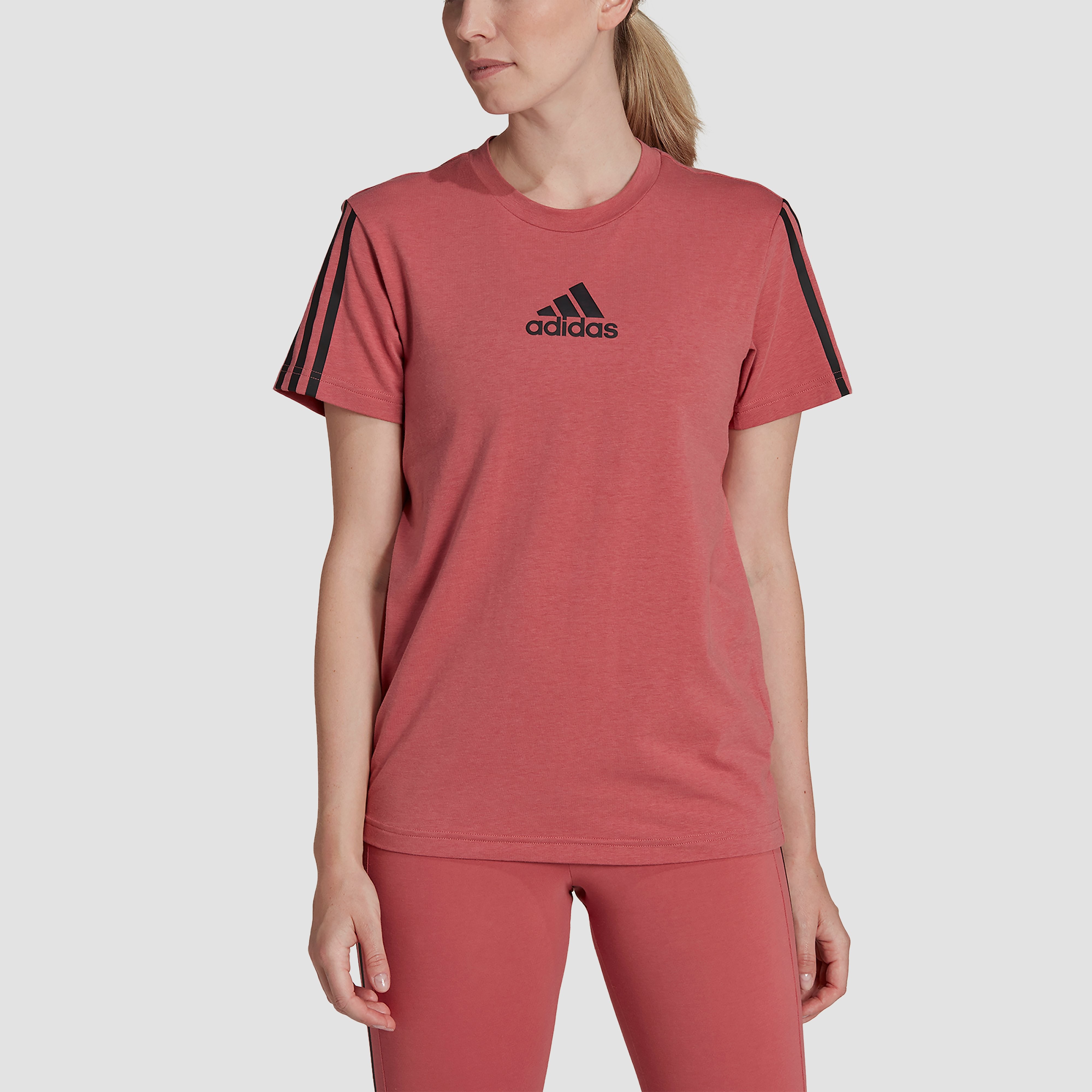 adidas Adidas areoready made for training cotton-touch sportshirt fuchsia dames dames