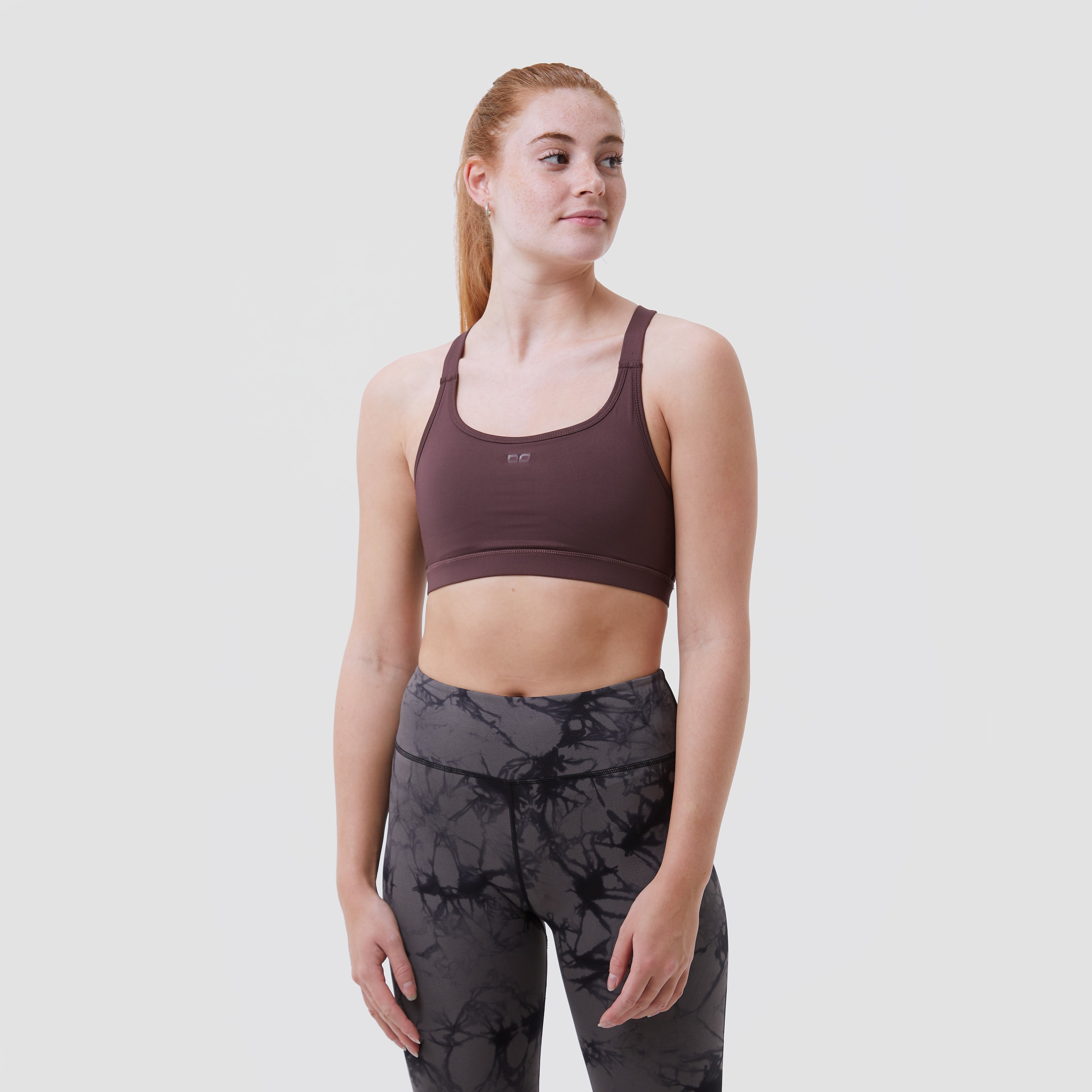 DOONE Doone drytec crop sporttanktop rood dames dames