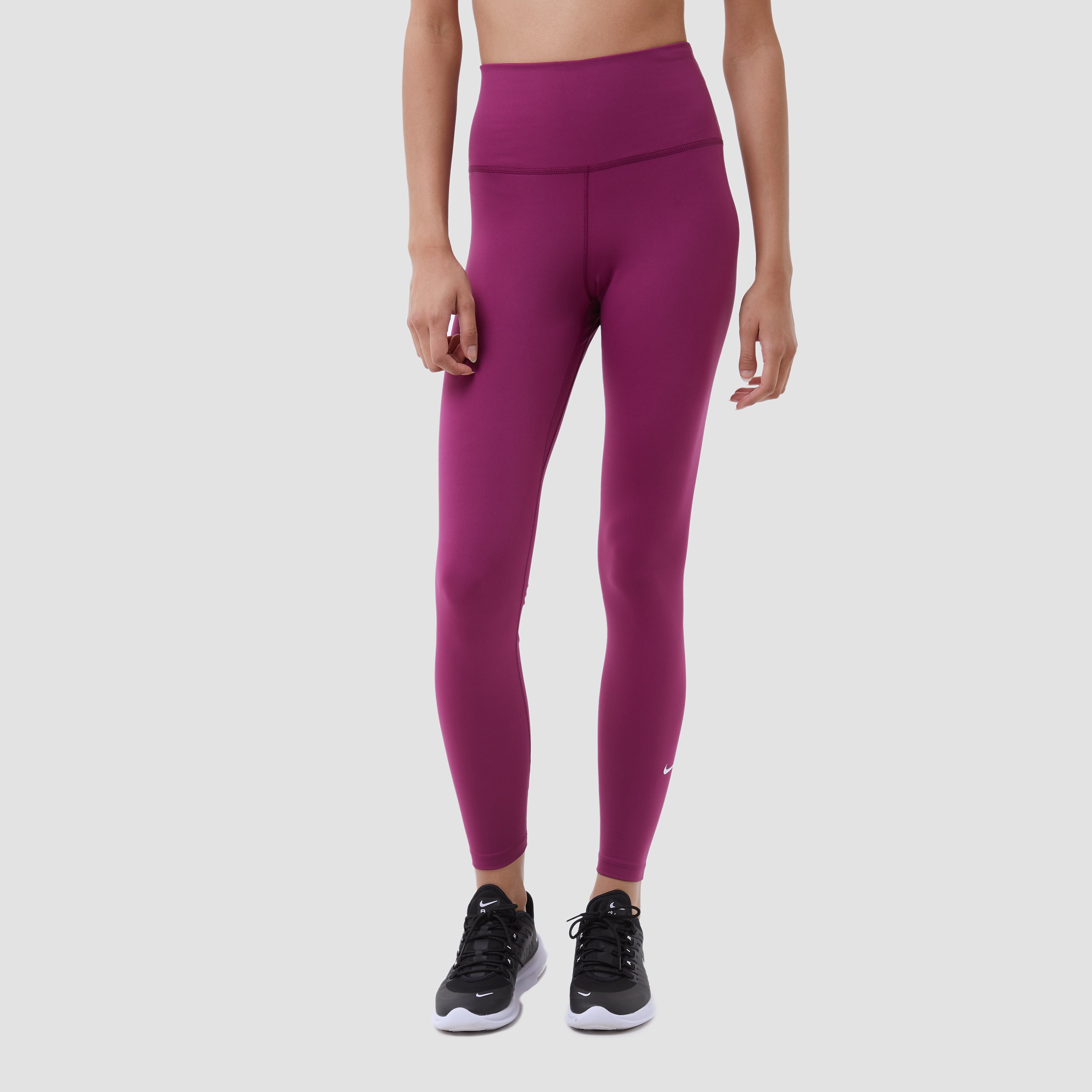 Nike One Dri-FIT Hr Tght Dames Sportlegging - Maat L