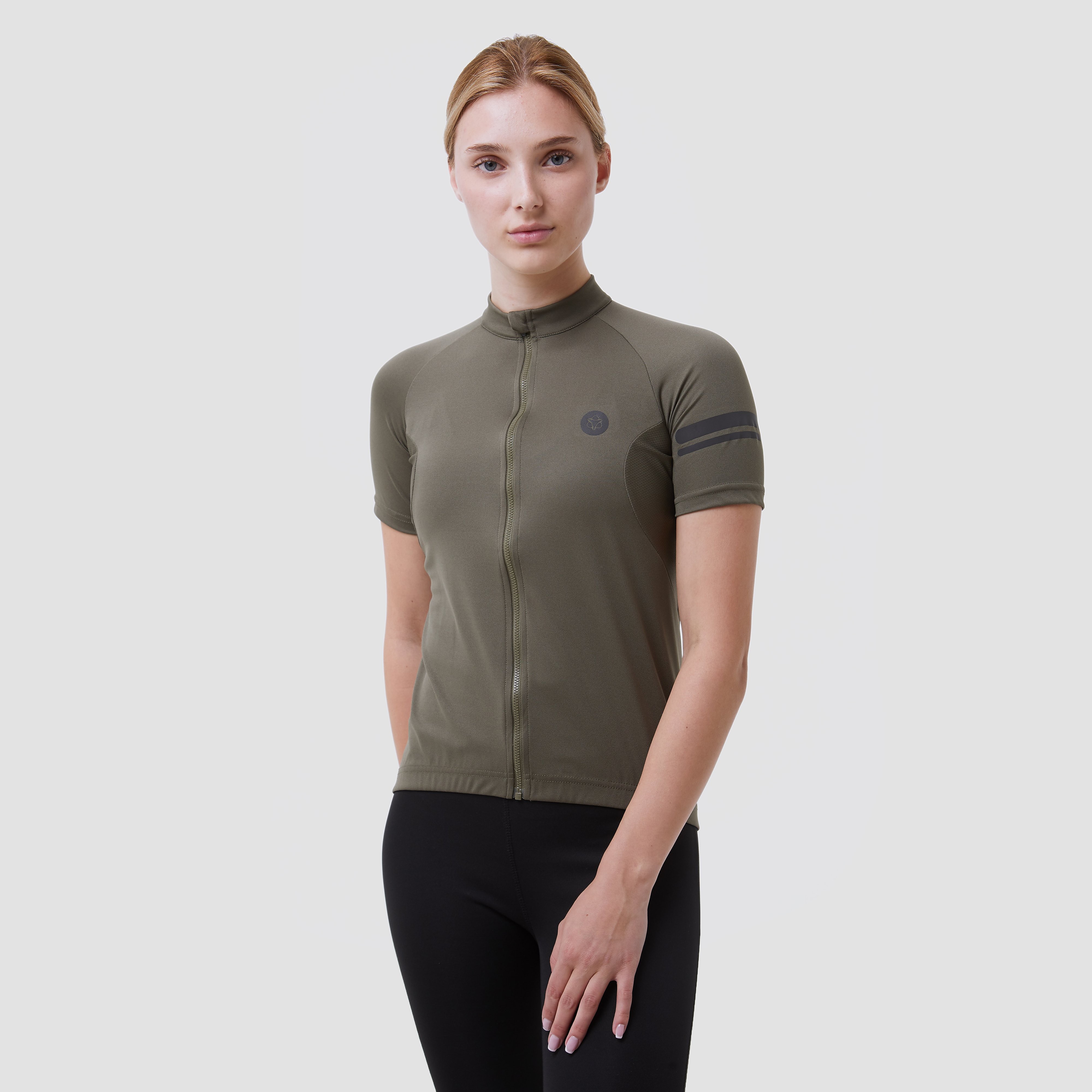 AGU Agu core essential ii army fietsshirt groen dames dames