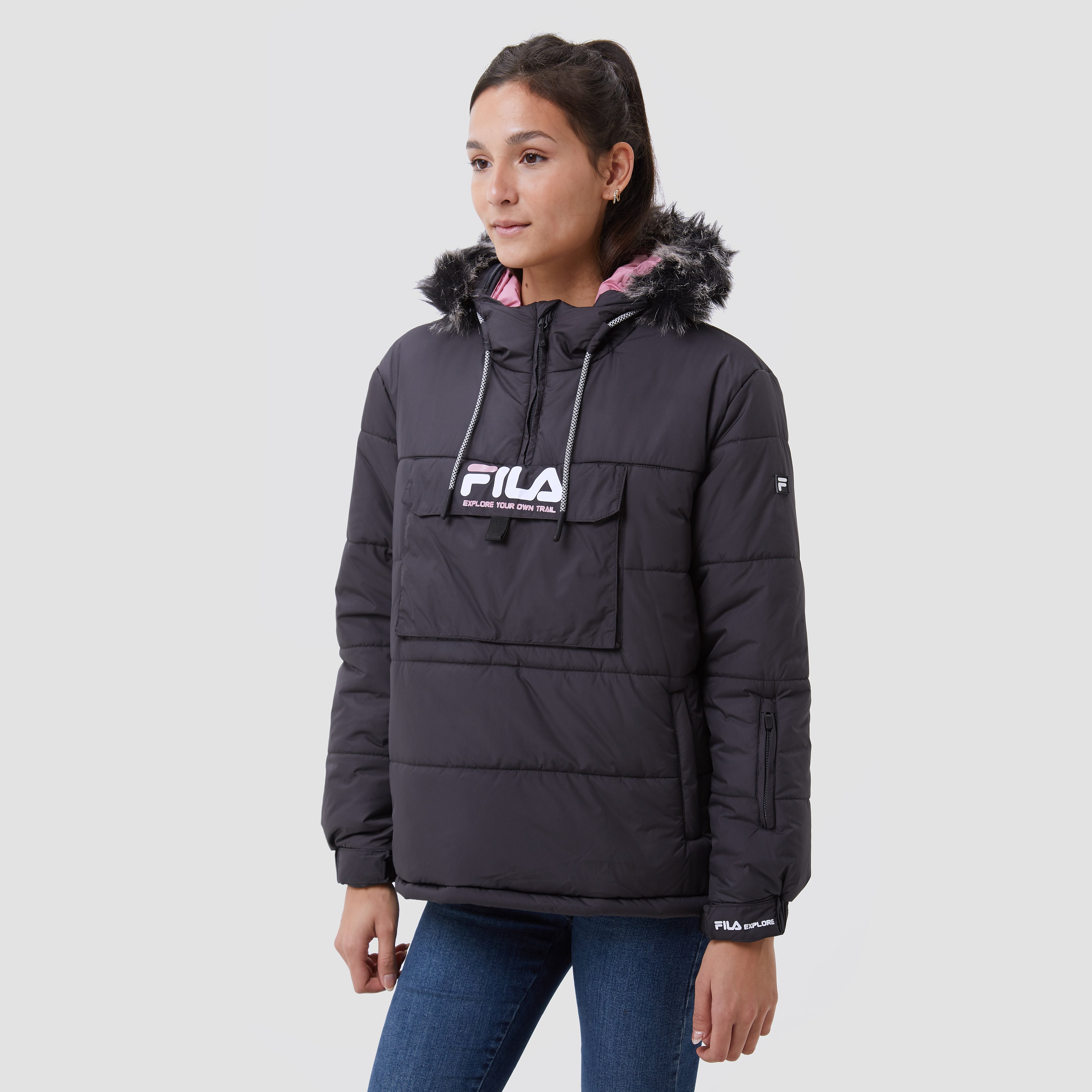 Fila Fila outdoorjas grijs/roze heren heren