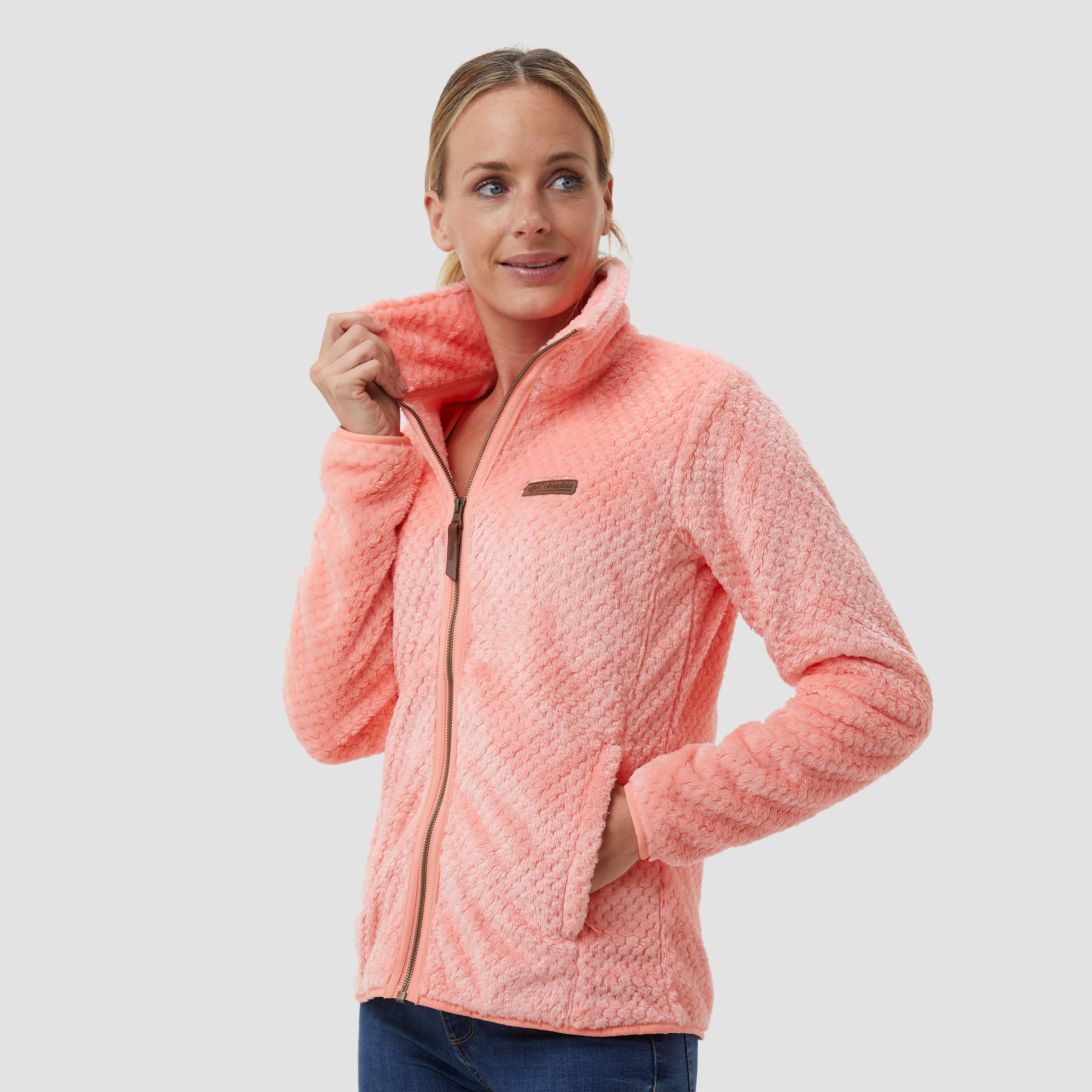 Columbia Fire Side Ii Outdoorjas Roze Dames - Maat L