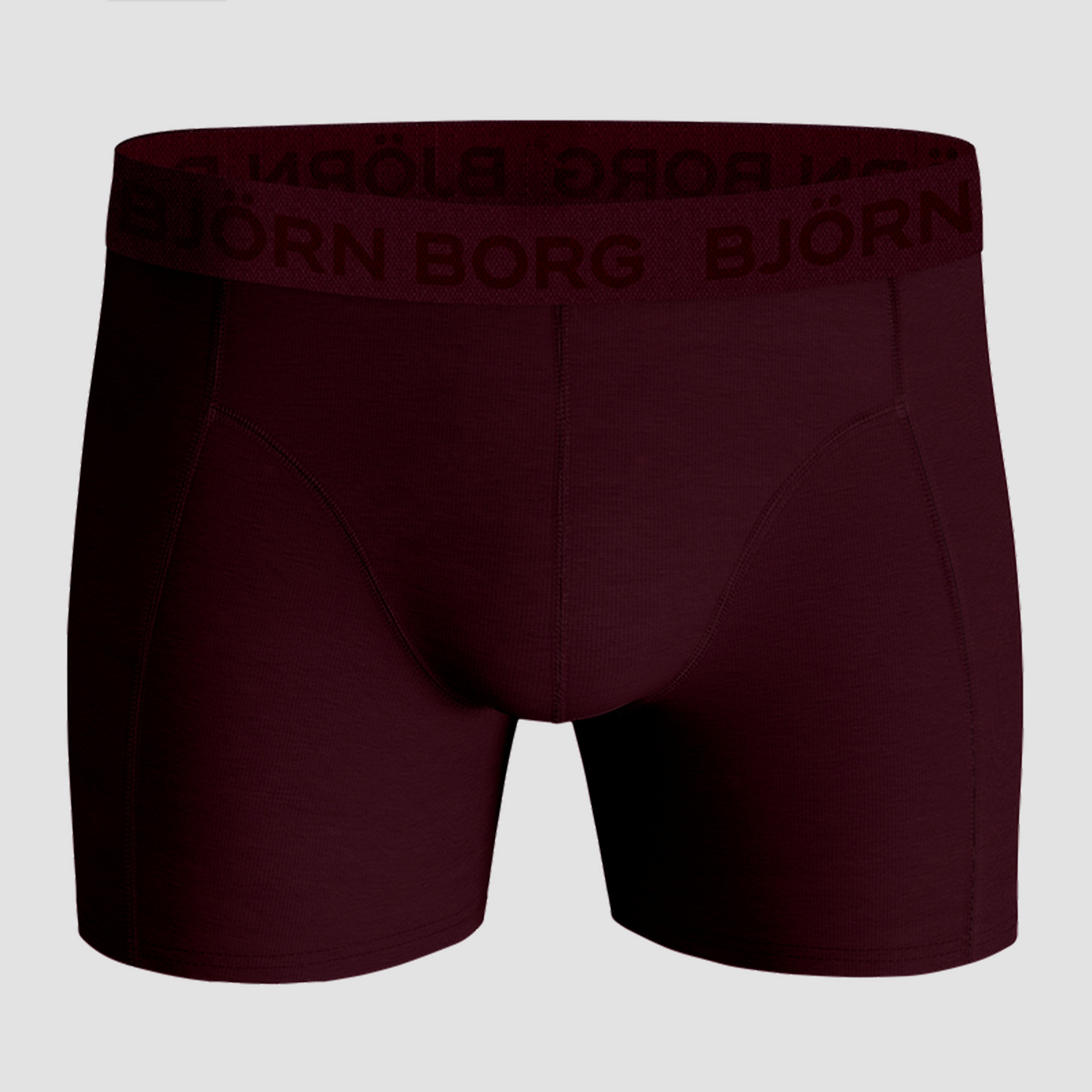 Bjorn Borg Essential Boxers 3-Pack Zwart/Rood Heren - Maat M