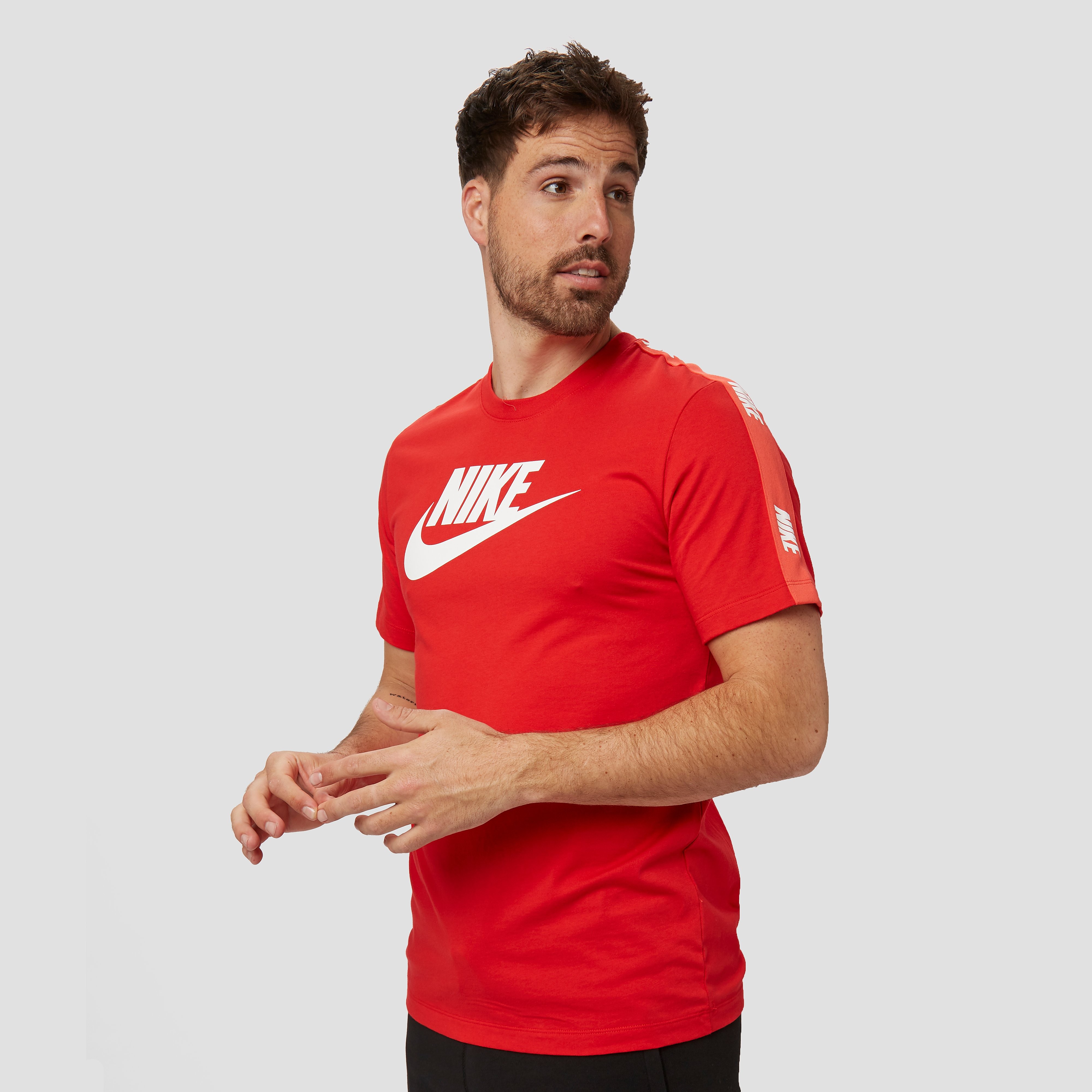 NIKE Hybrid shirt rood heren Heren