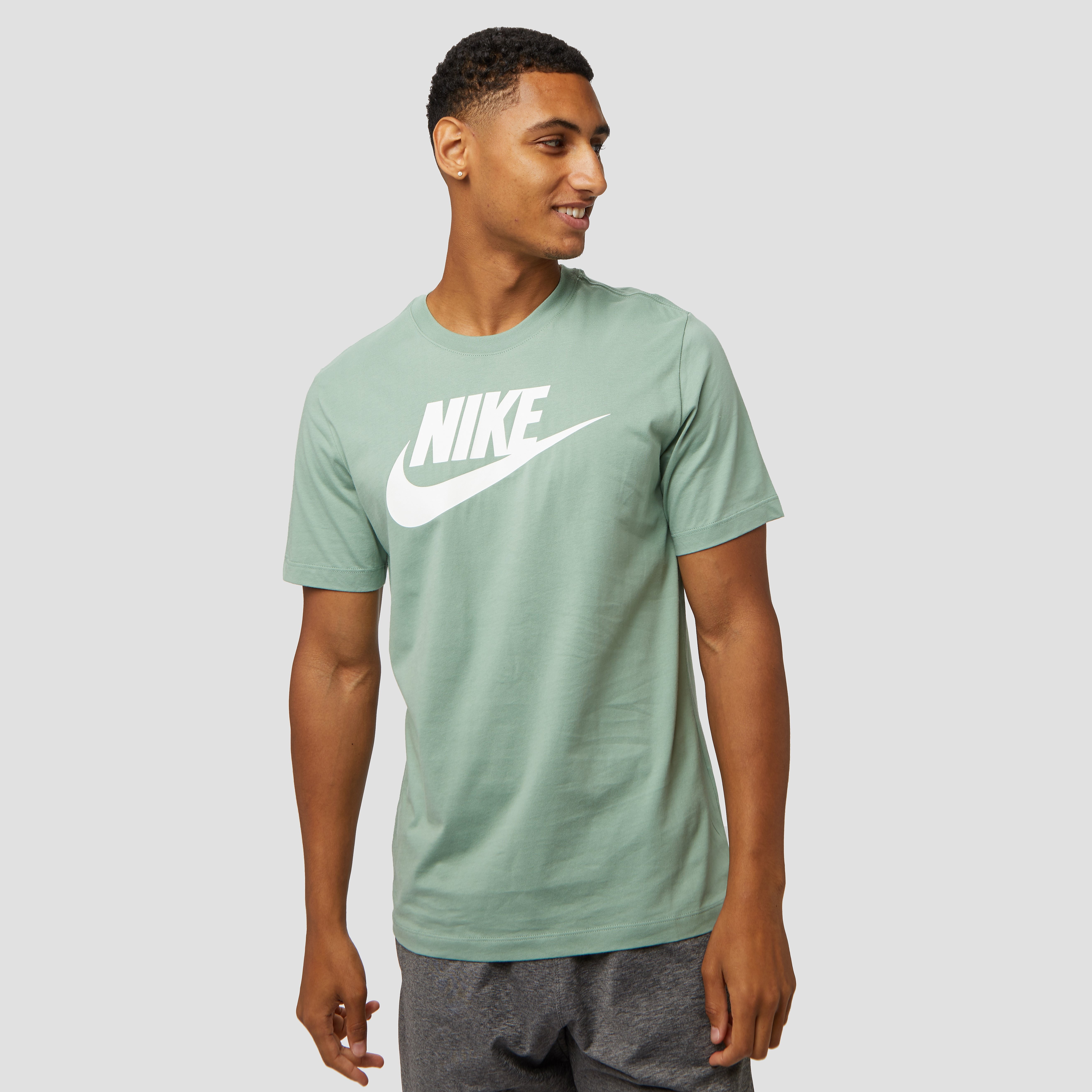 NIKE Icon futura shirt groen heren Heren