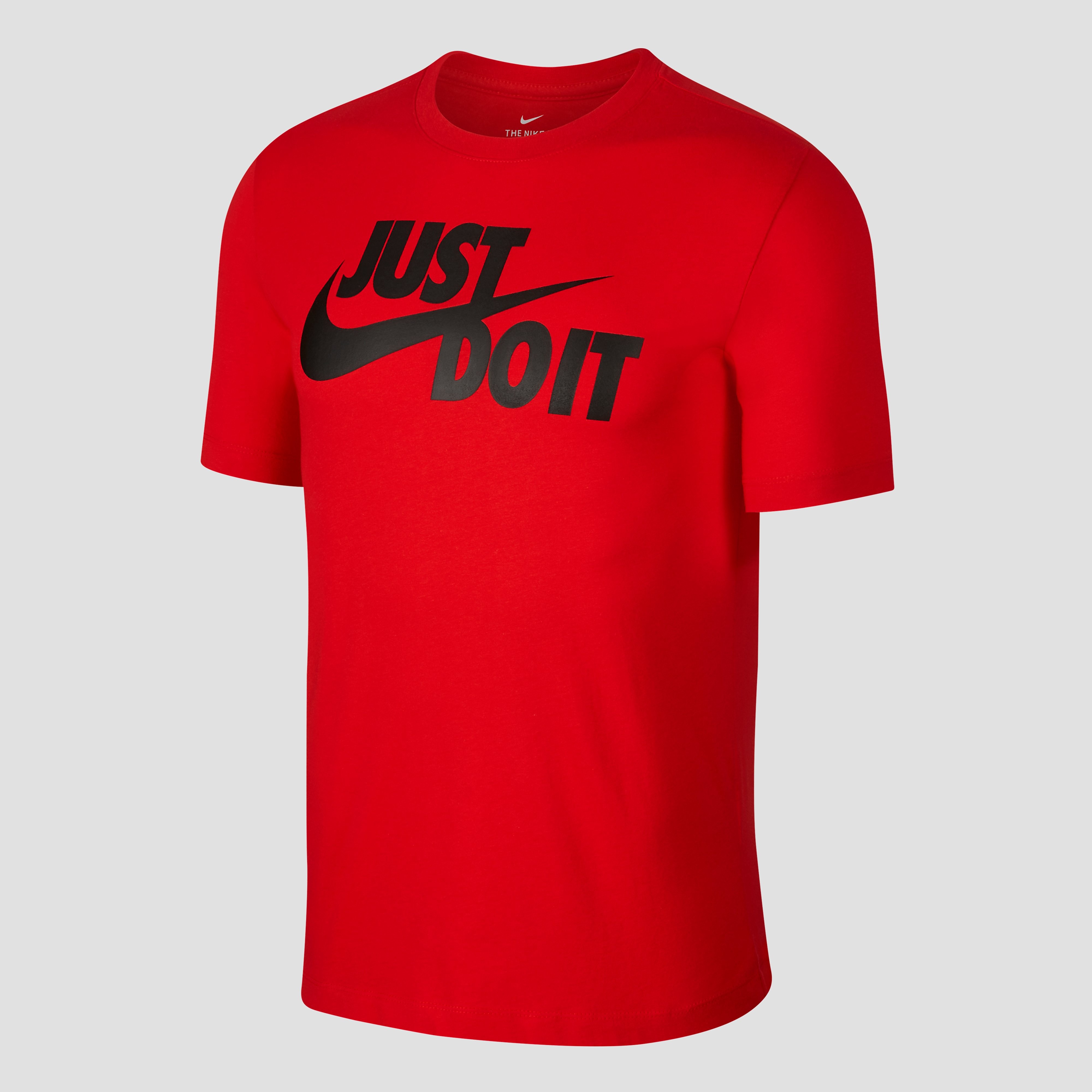 NIKE Just do it swoosh shirt rood heren Heren